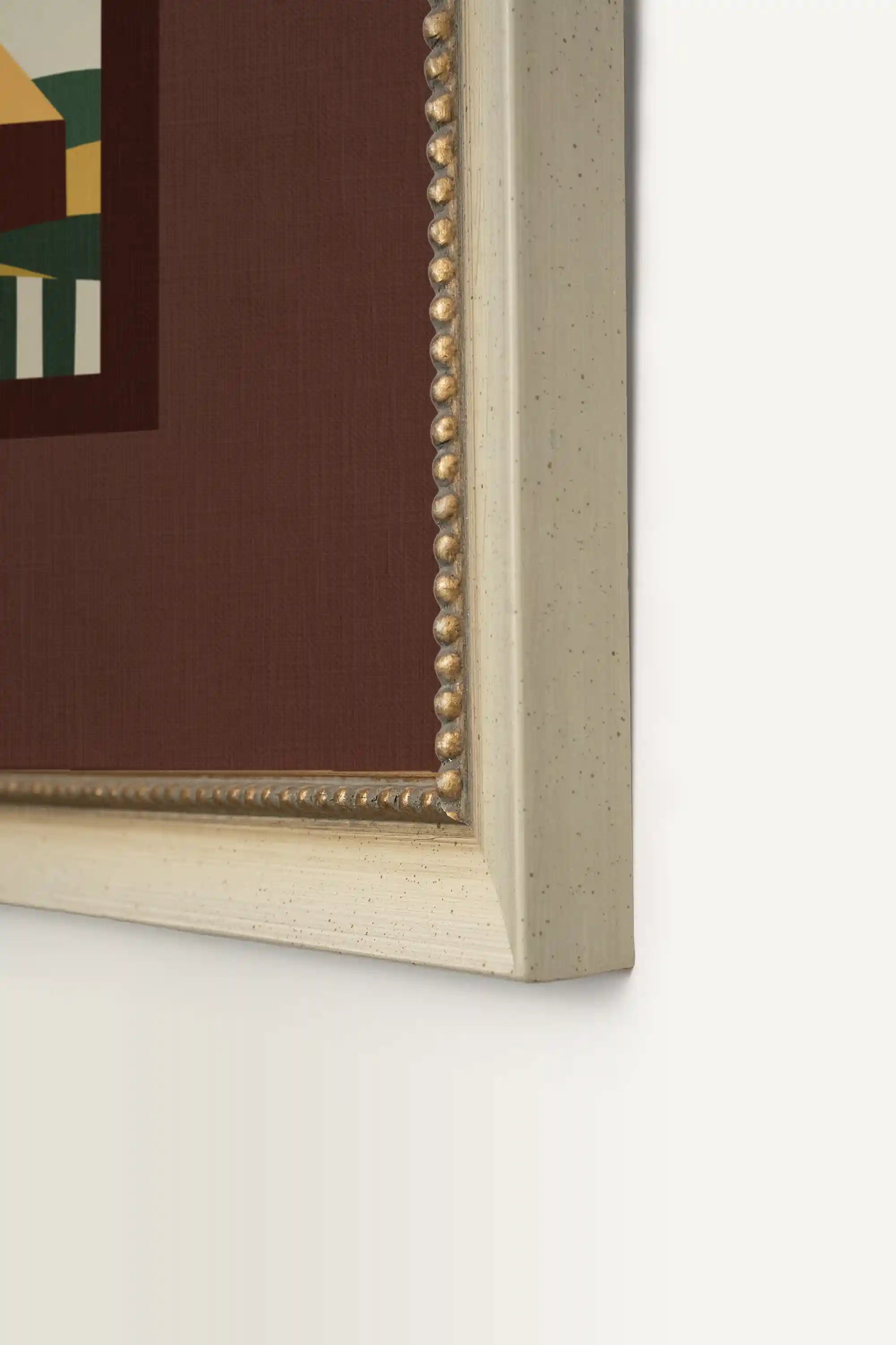 THE SAFE PLACE, Artwork on rigid canvas, signature frame by Atelier Dansereau