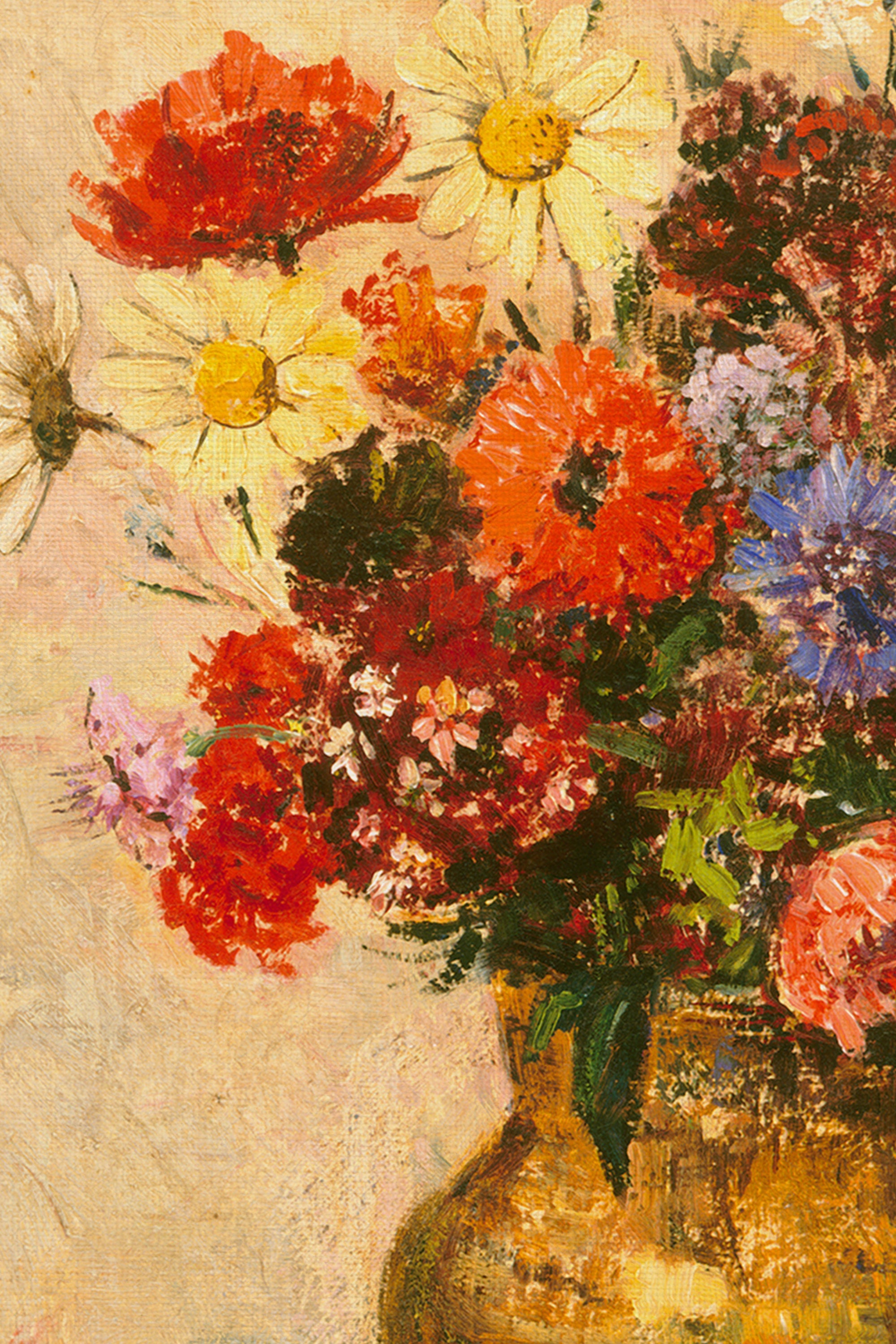 PARFUM DU PASSÉ, Artwork on rigid canvas, framed in Vintage Bronze