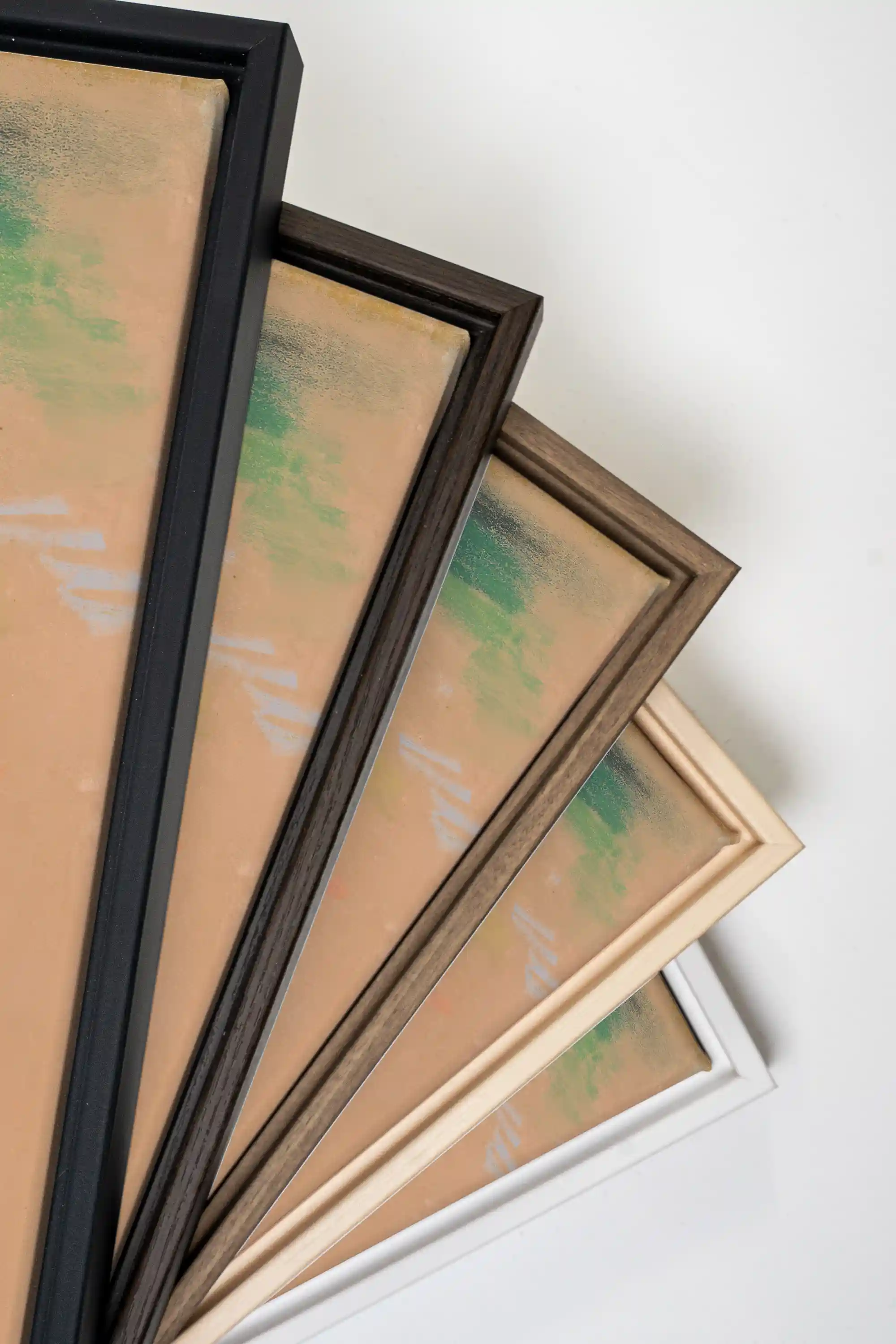 SKETCH OF LIGHT, Oeuvre sur toile étirée, encadré Blanc