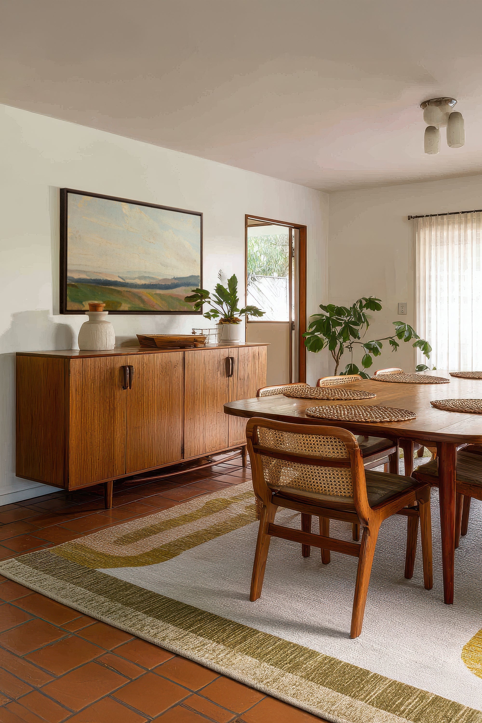 OLEKA CANVAS - DREAMLIGHT, Oeuvre sur toile étirée, encadré Brun Noyer