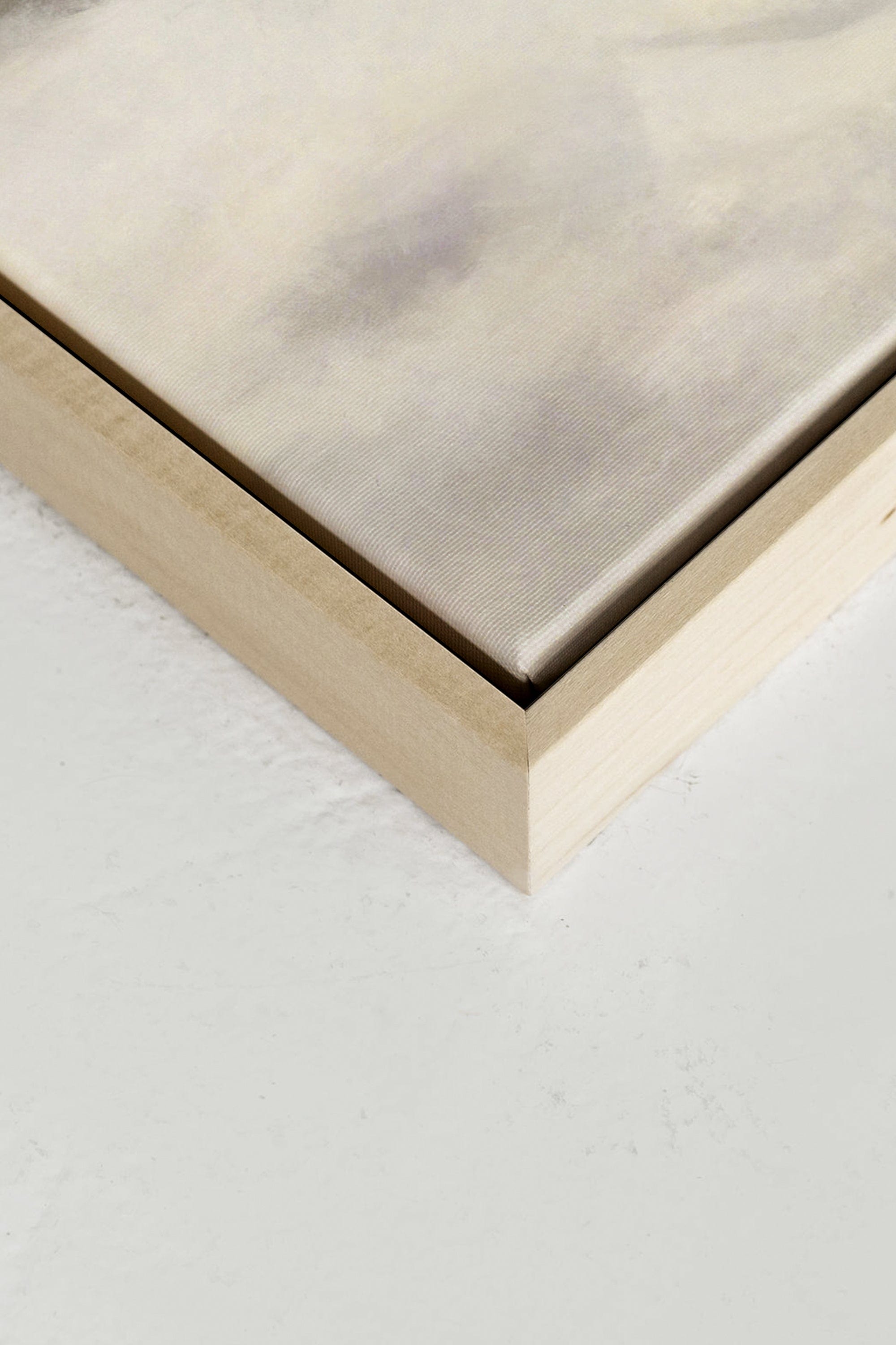 OLEKA CANVAS - FROST, Oeuvre sur toile étirée, encadré Naturel Clair