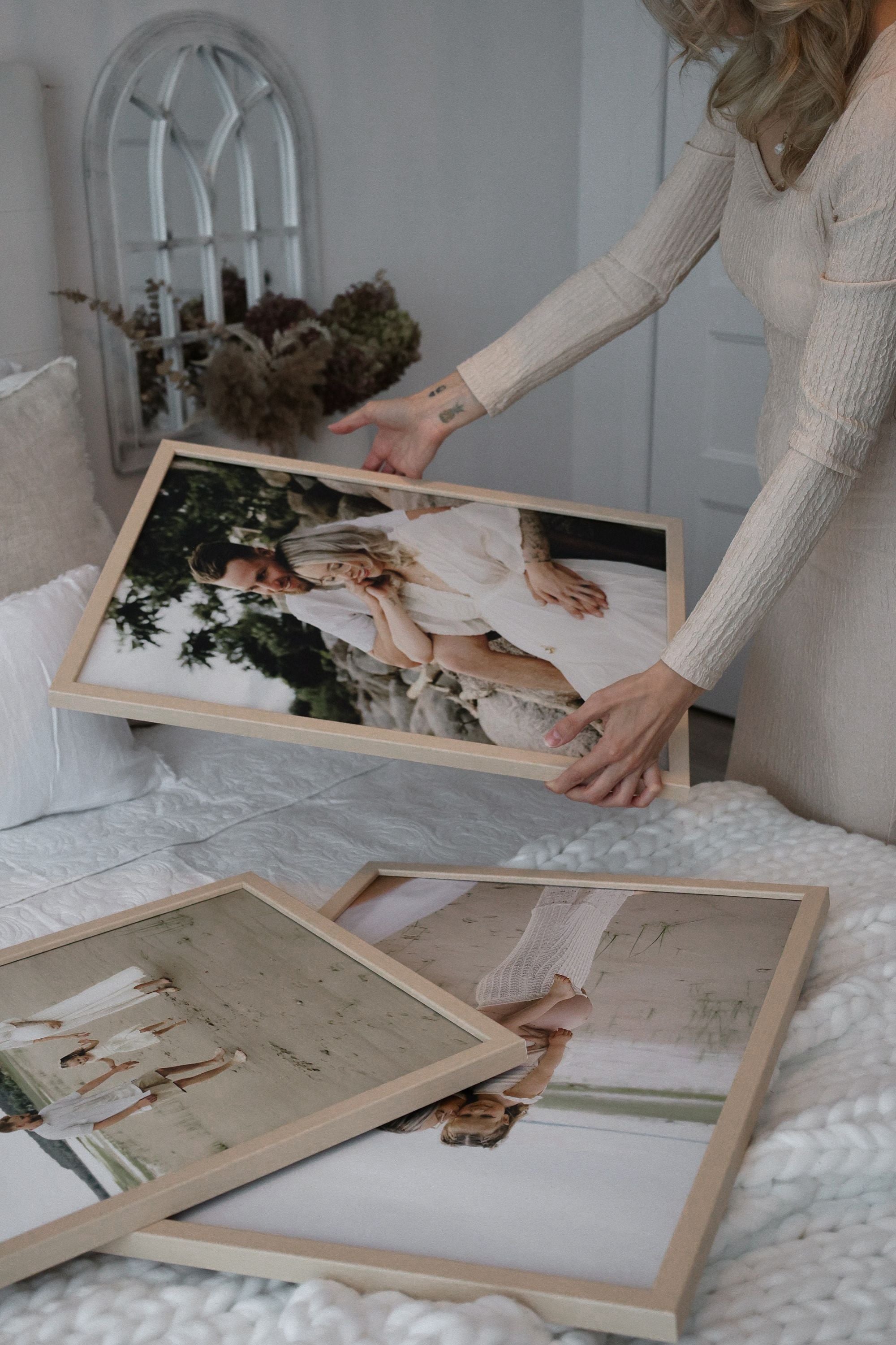 Toile rigide encadrée personnalisée