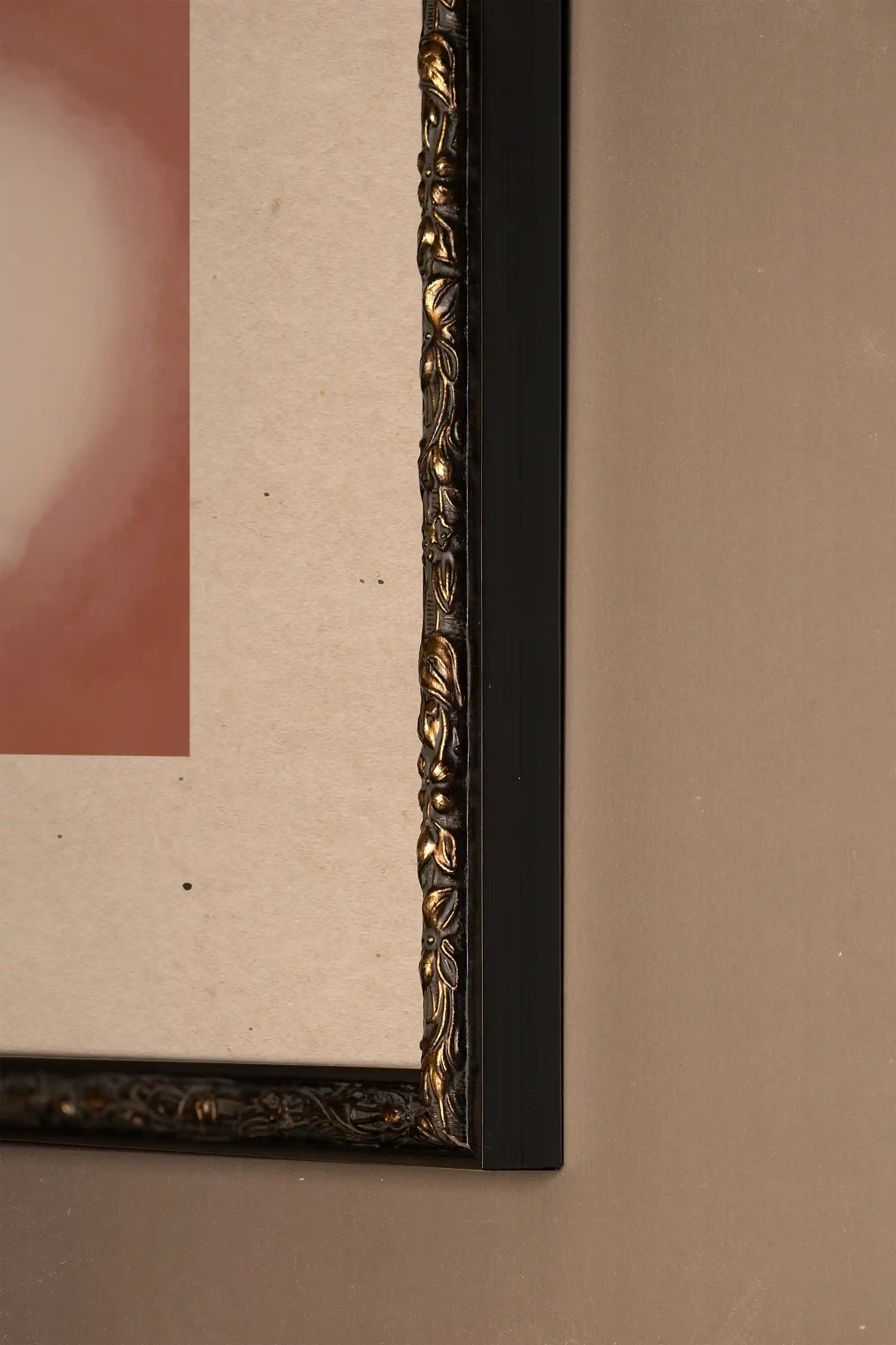 INNER LIGHT, Artwork on Rigid Canvas, Framed in Vintage Bronze