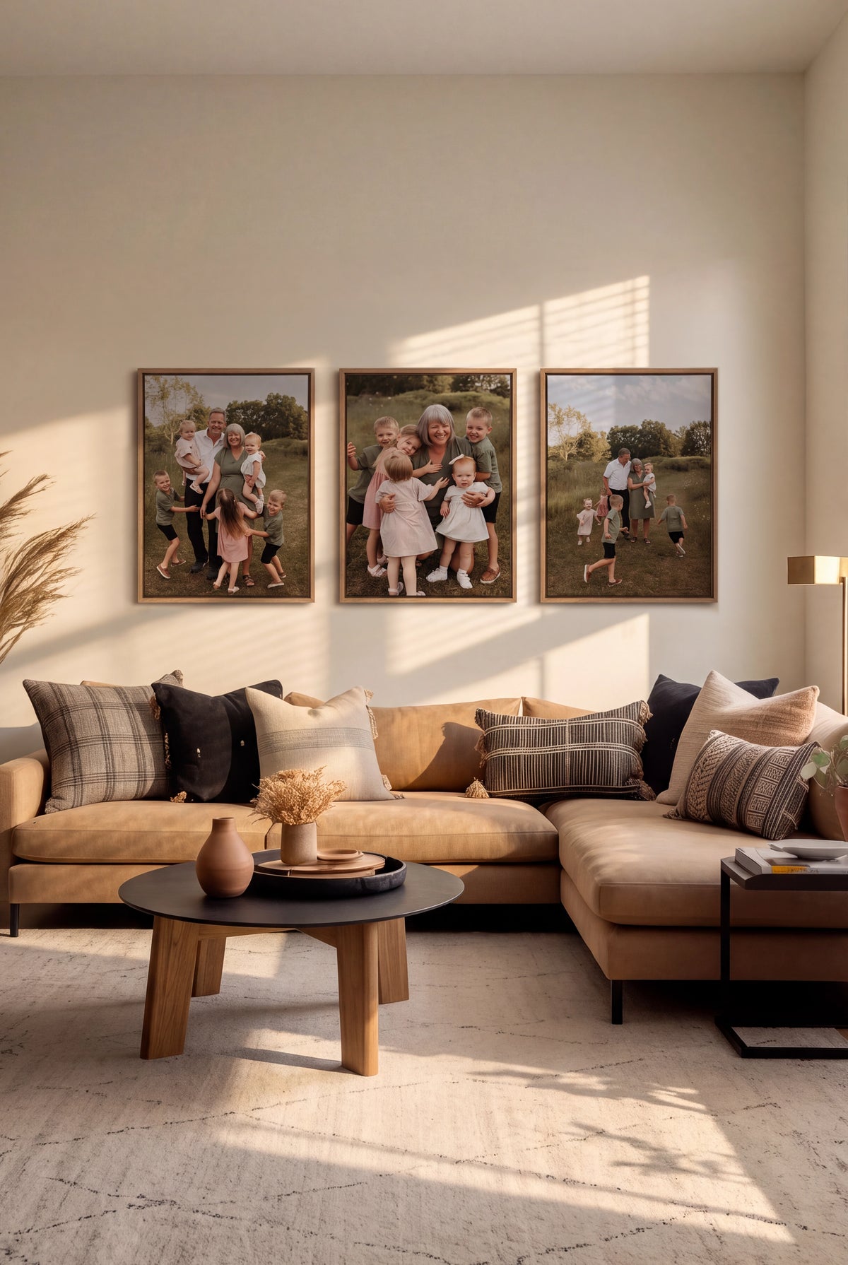 Personalized Stretched Canvas Trio