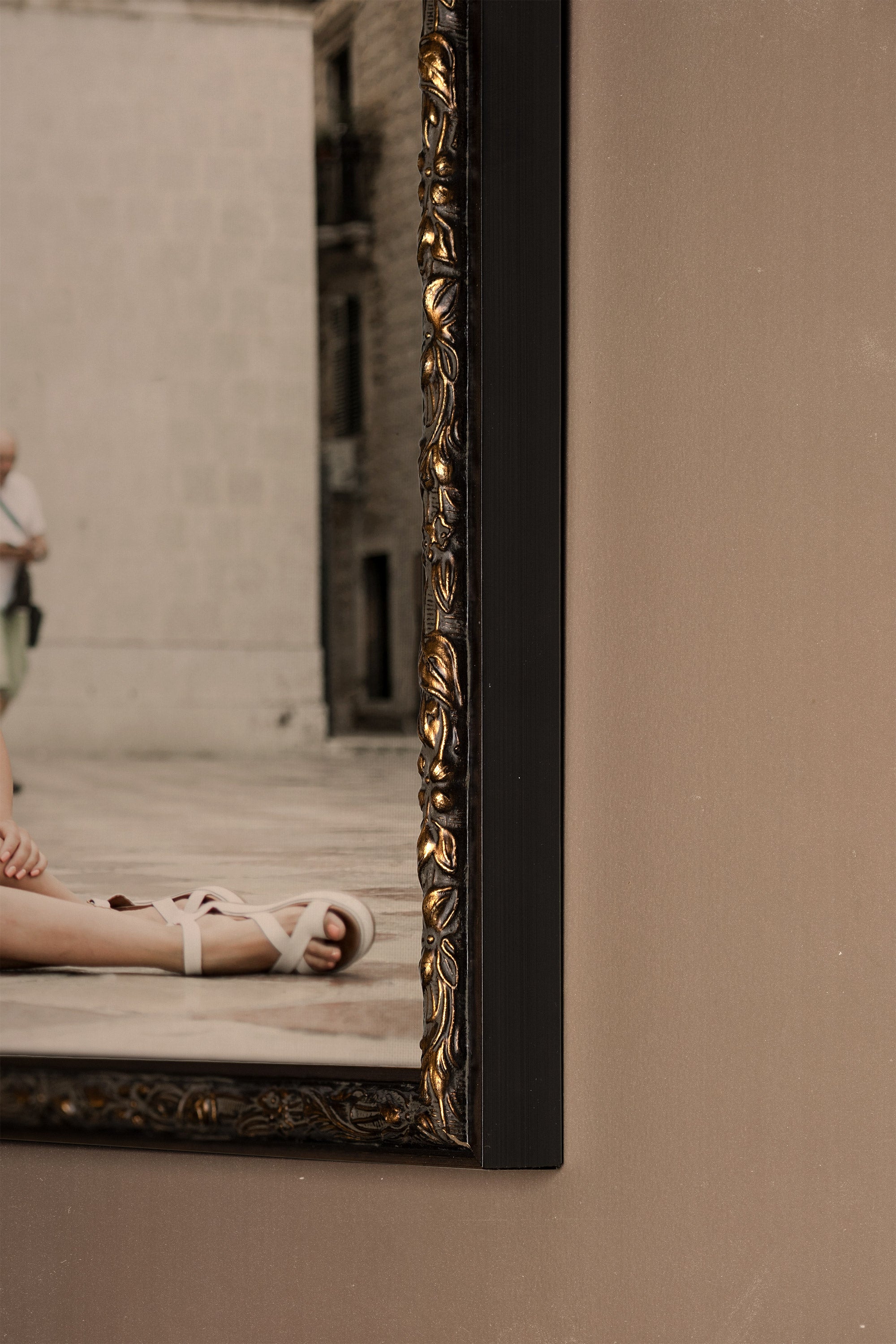 Toile vintage encadrée personnalisée