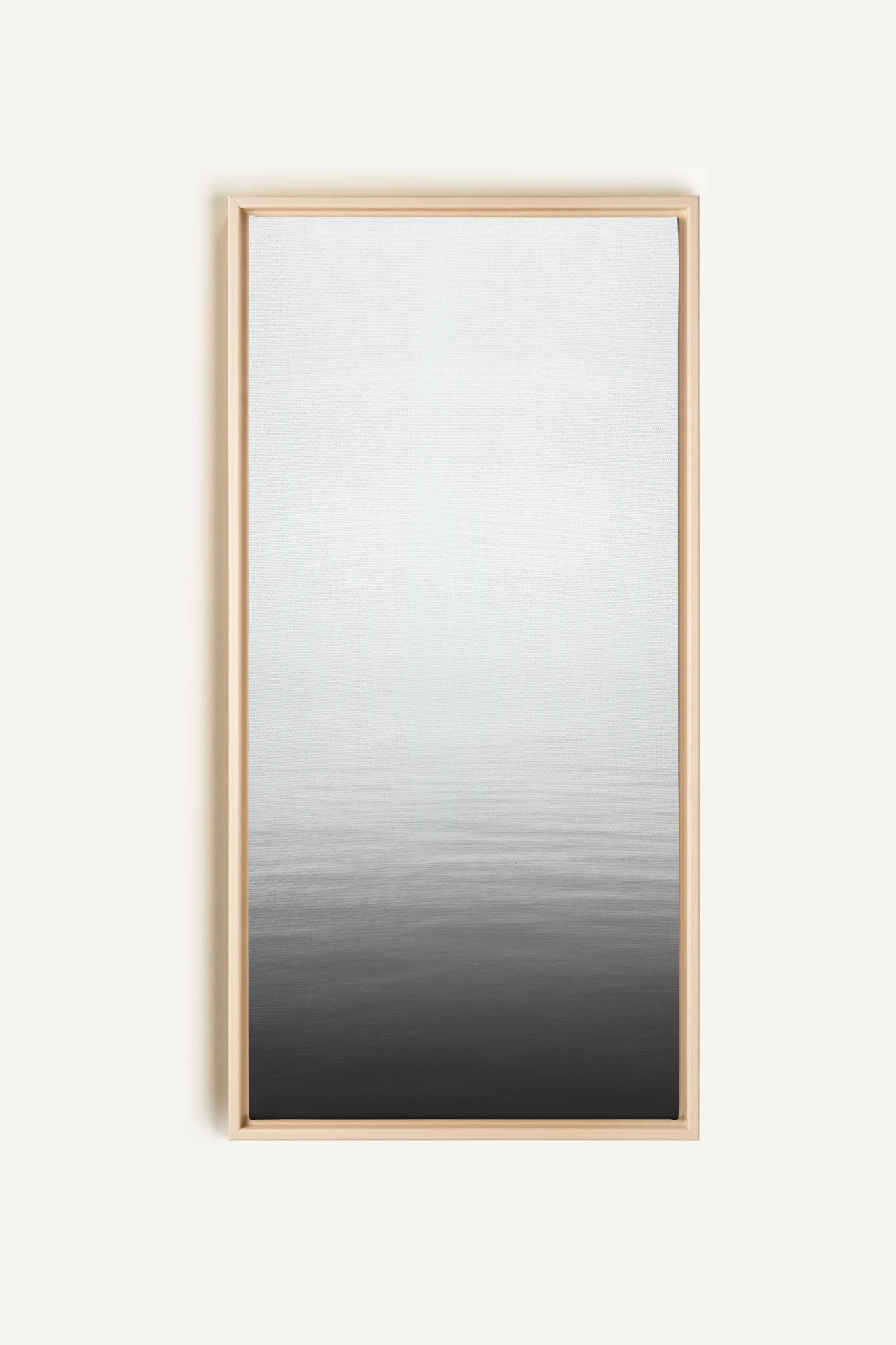 SOOTHING MIST, Artwork on stretched canvas, framed Natural Light