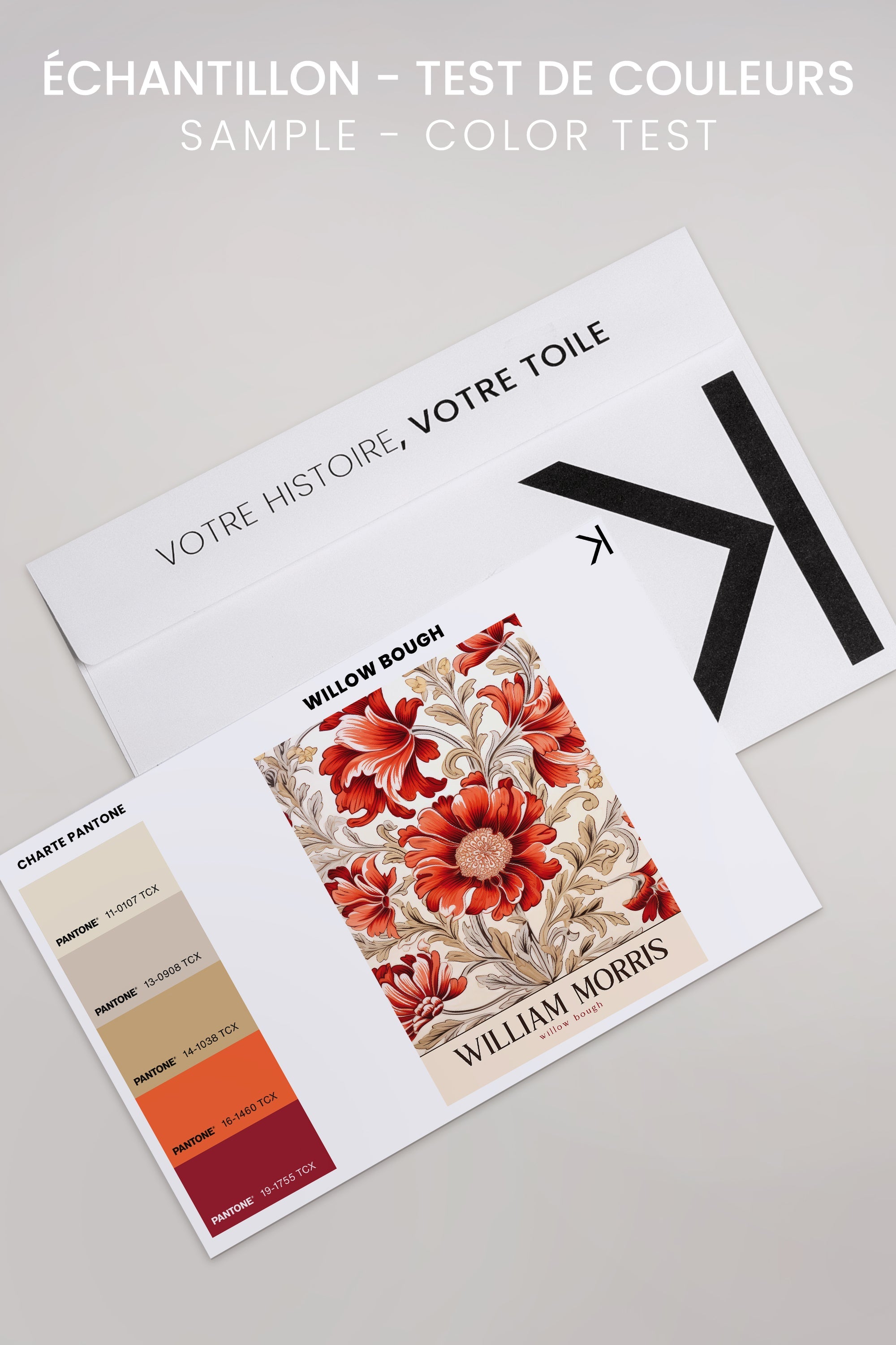 OLEKA CANVAS - WILLIAM BOUGH, Oeuvre sur toile étirée, encadré Blanc