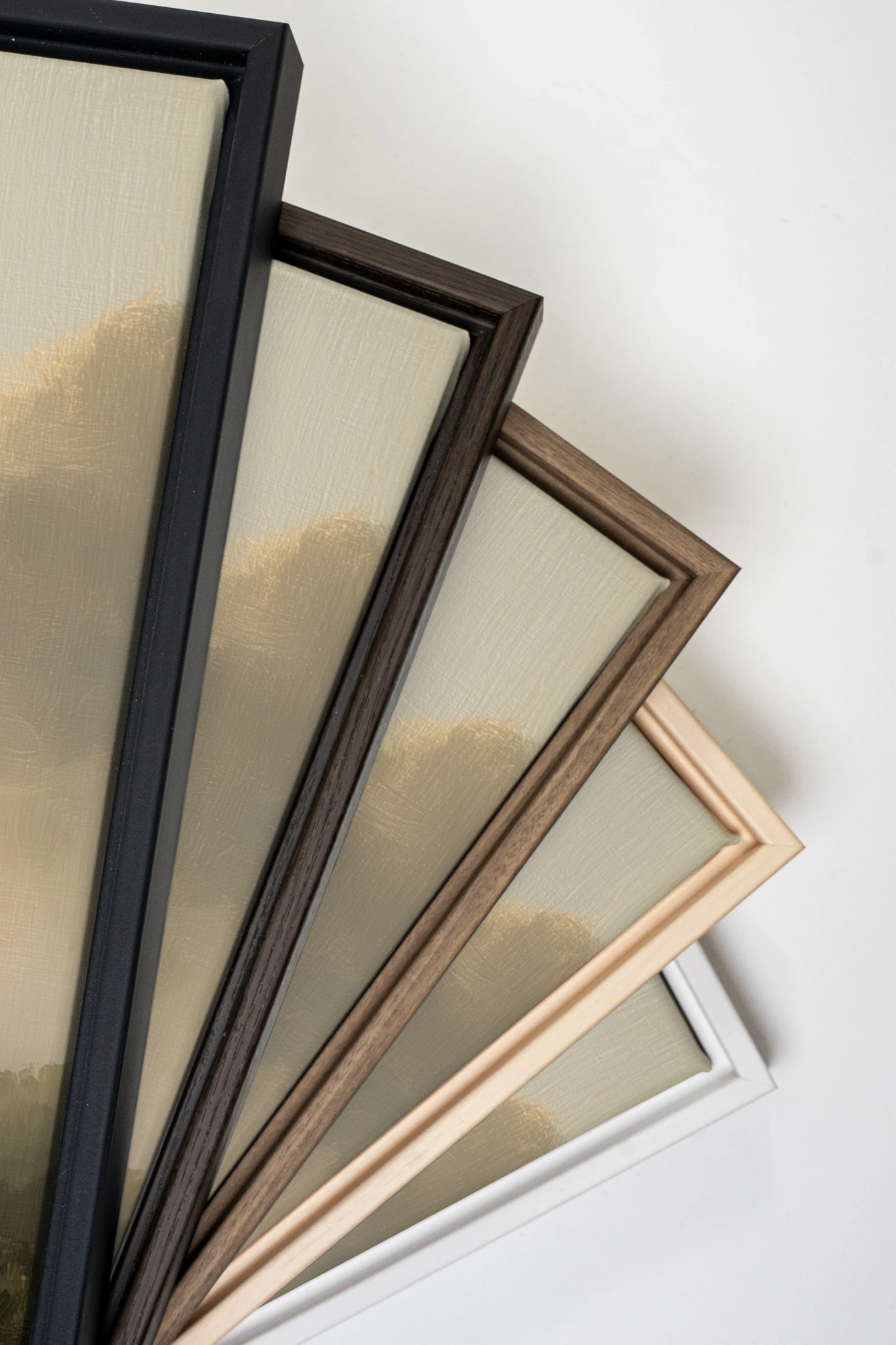 AFTER THE RAIN, Artwork on stretched canvas, Light Natural frame