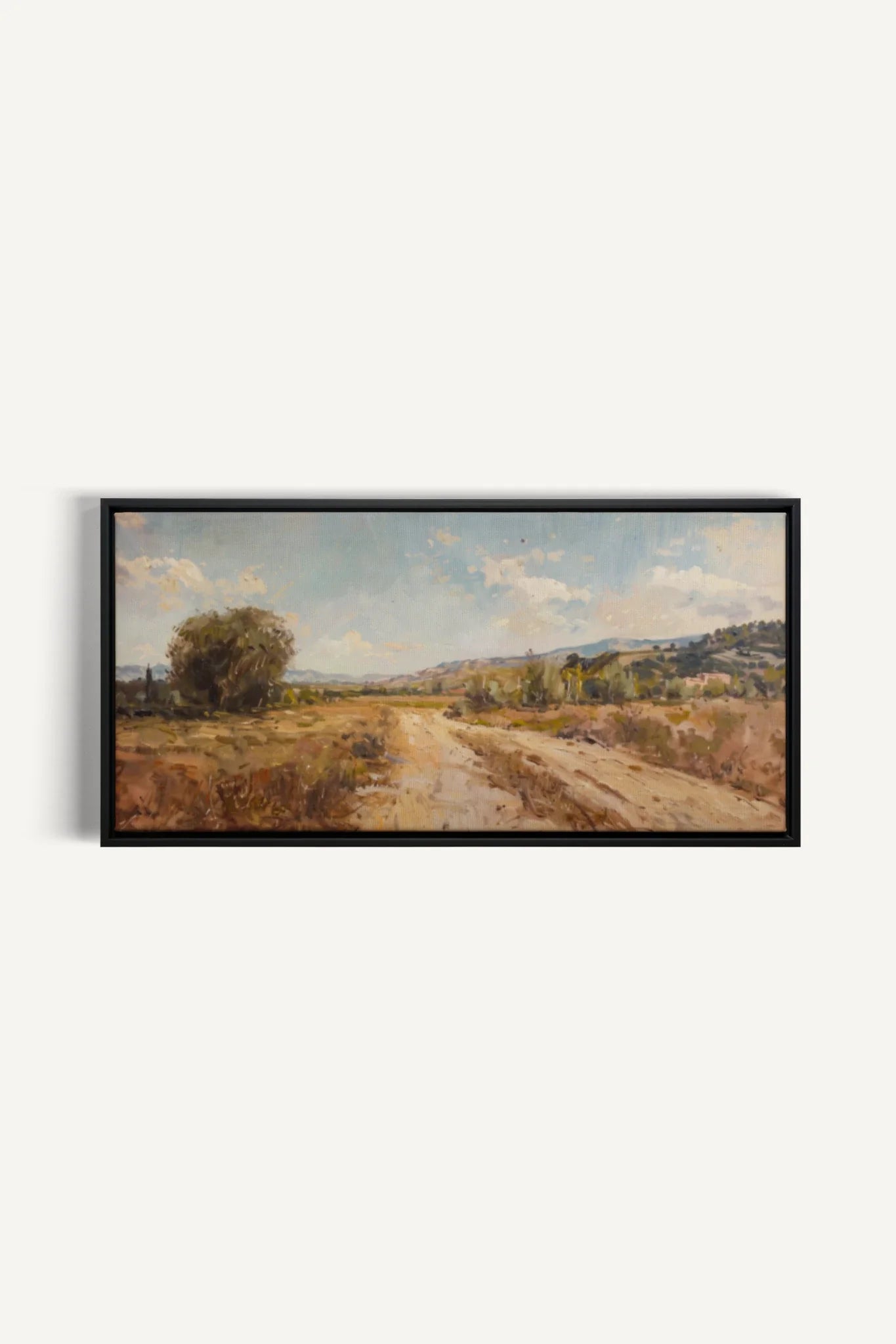 OLEKA CANVAS - Andalusian Mirage, Oeuvre sur toile étirée, encadré Noir