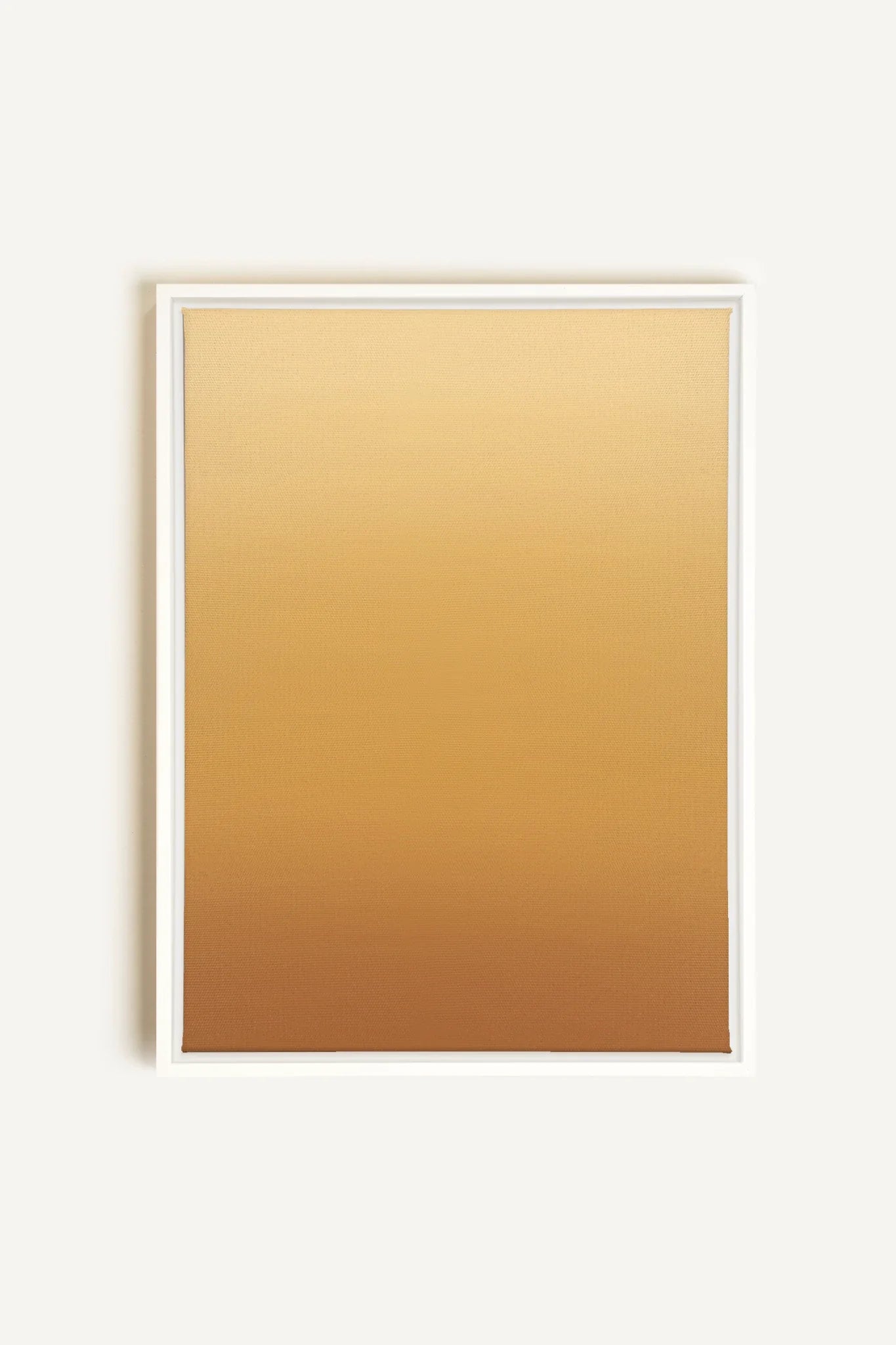 OLEKA CANVAS - BRISE DU SOIR, Oeuvre sur toile étirée, encadré Blanc