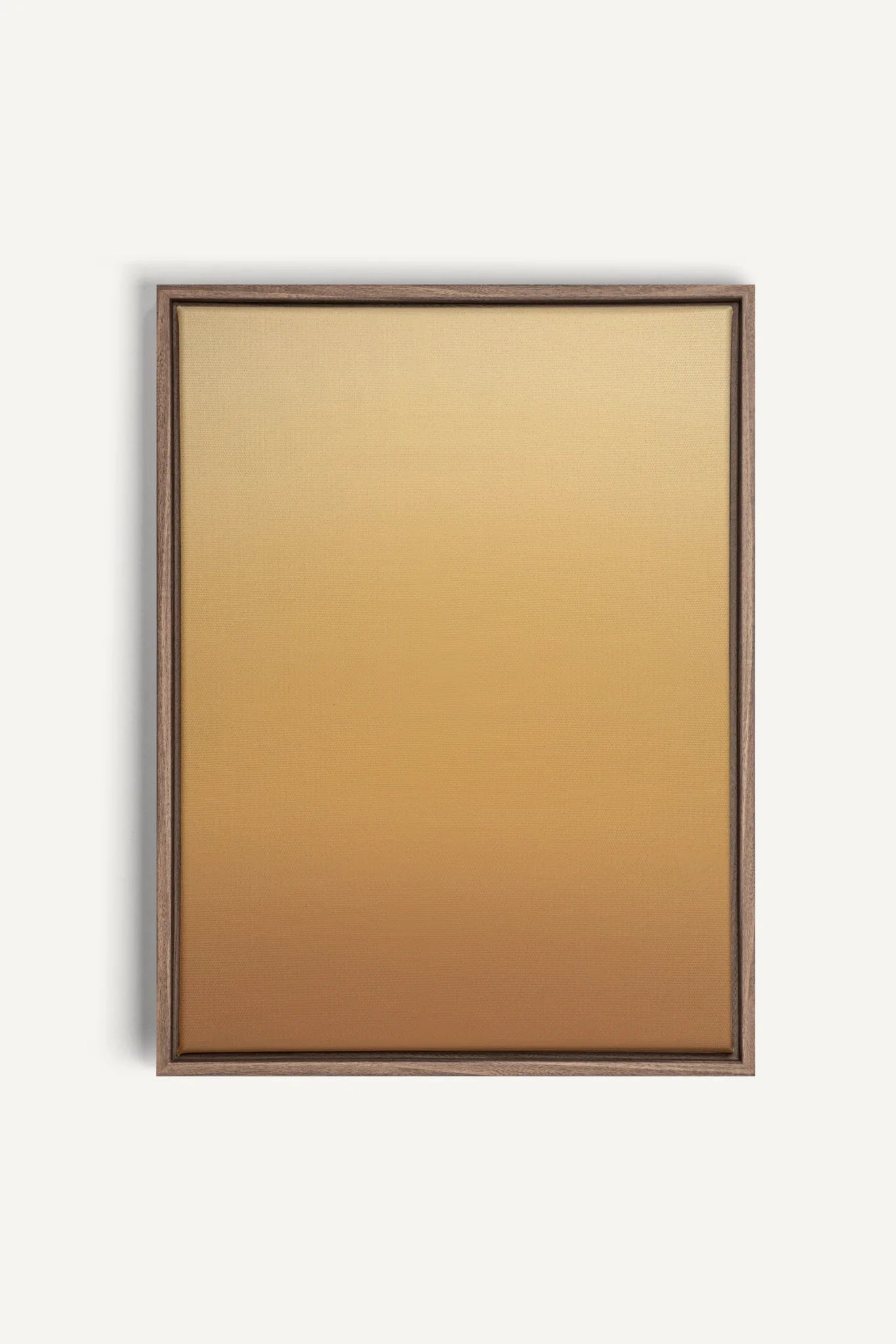 OLEKA CANVAS - BRISE DU SOIR, Oeuvre sur toile étirée, encadré Brun Chêne