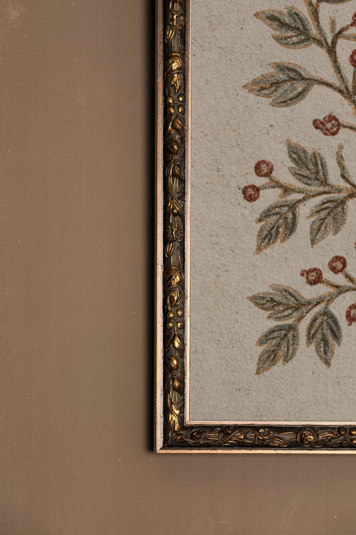 CHANT DES FÊTES, Oeuvre sur toile rigide, encadré Vintage Bronze