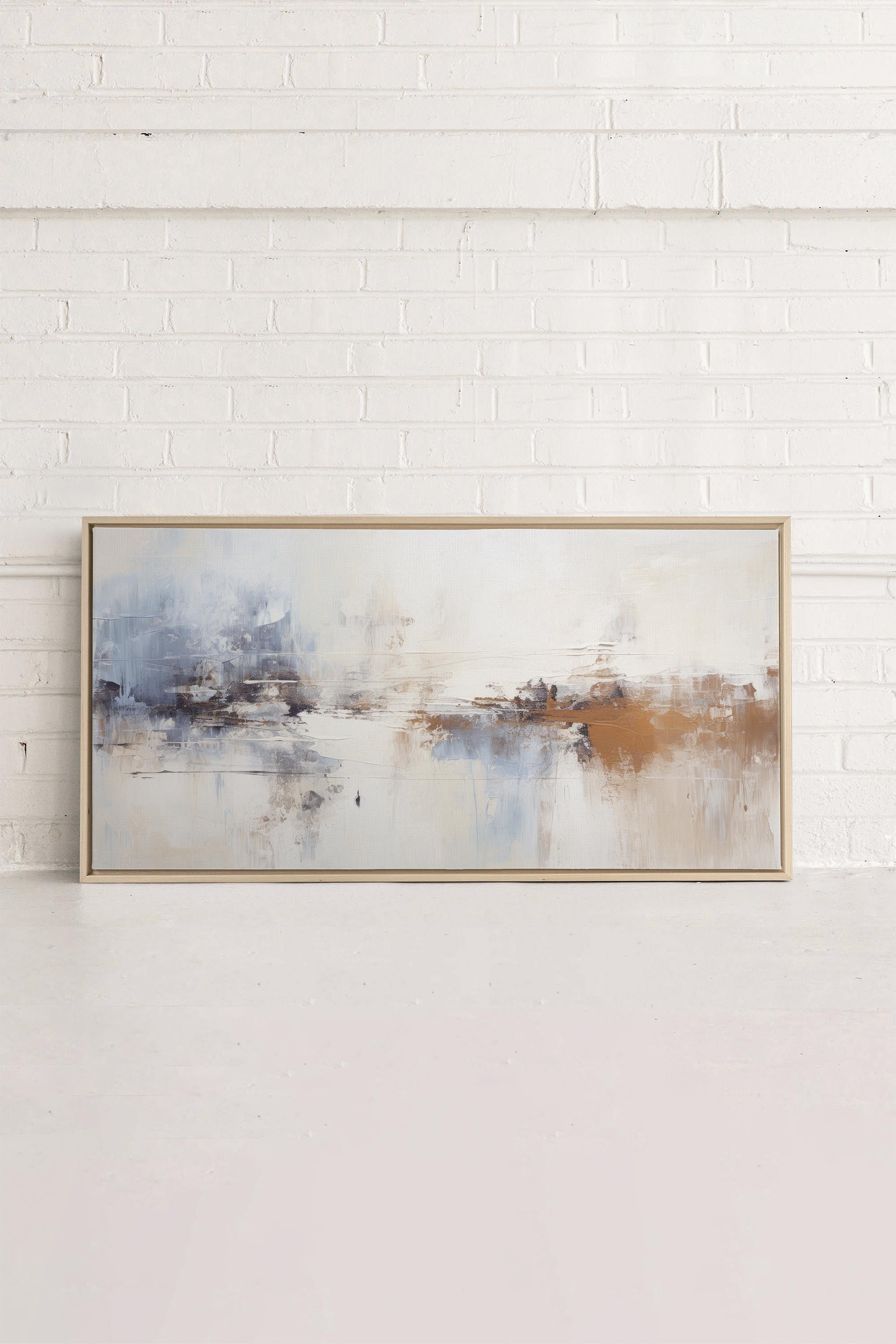 OLEKA CANVAS - TIMELESS ART, Oeuvre sur toile étirée, encadré Naturel Clair