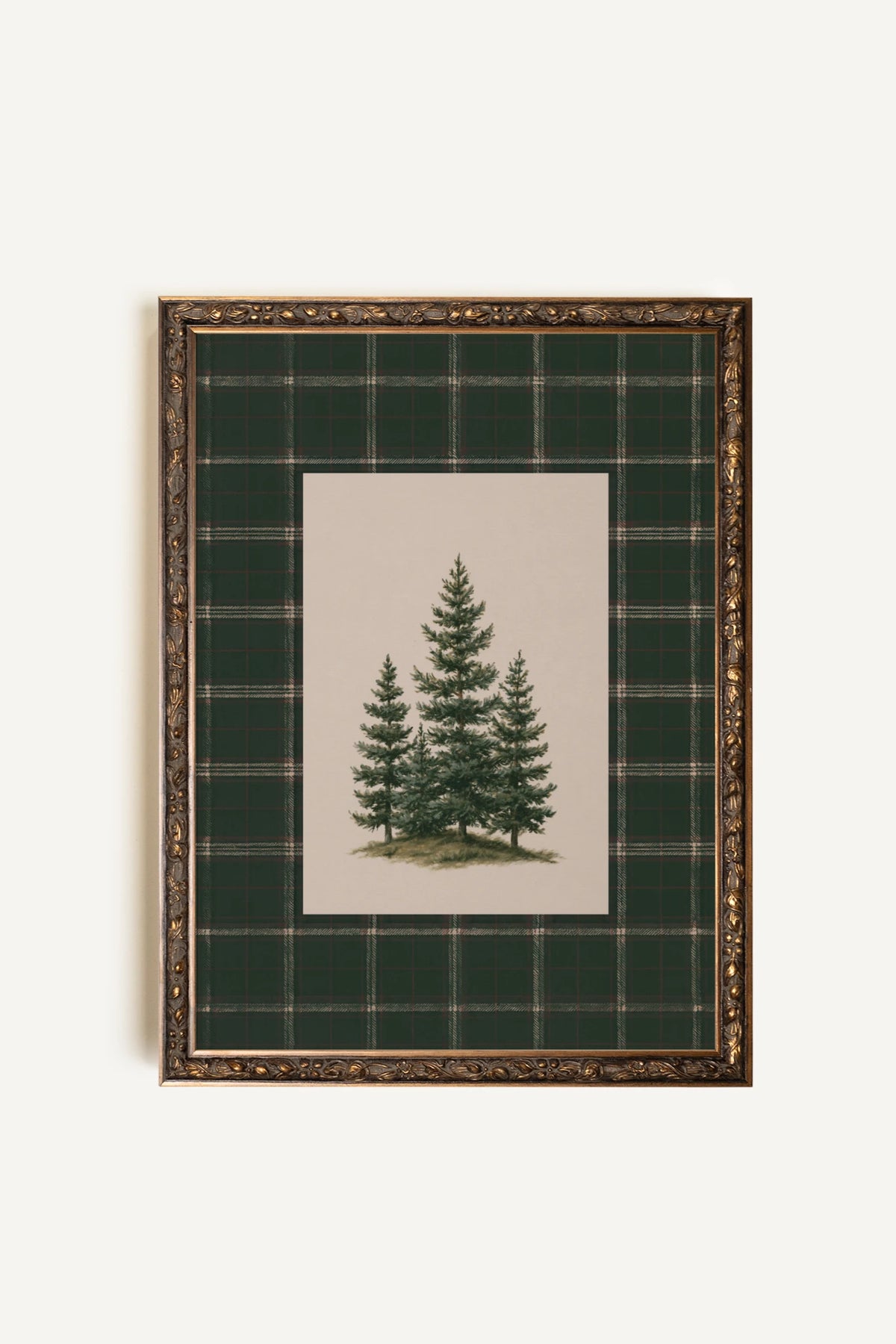 OLK_HLD_20, Oeuvre sur toile rigide, encadré Vintage Bronze