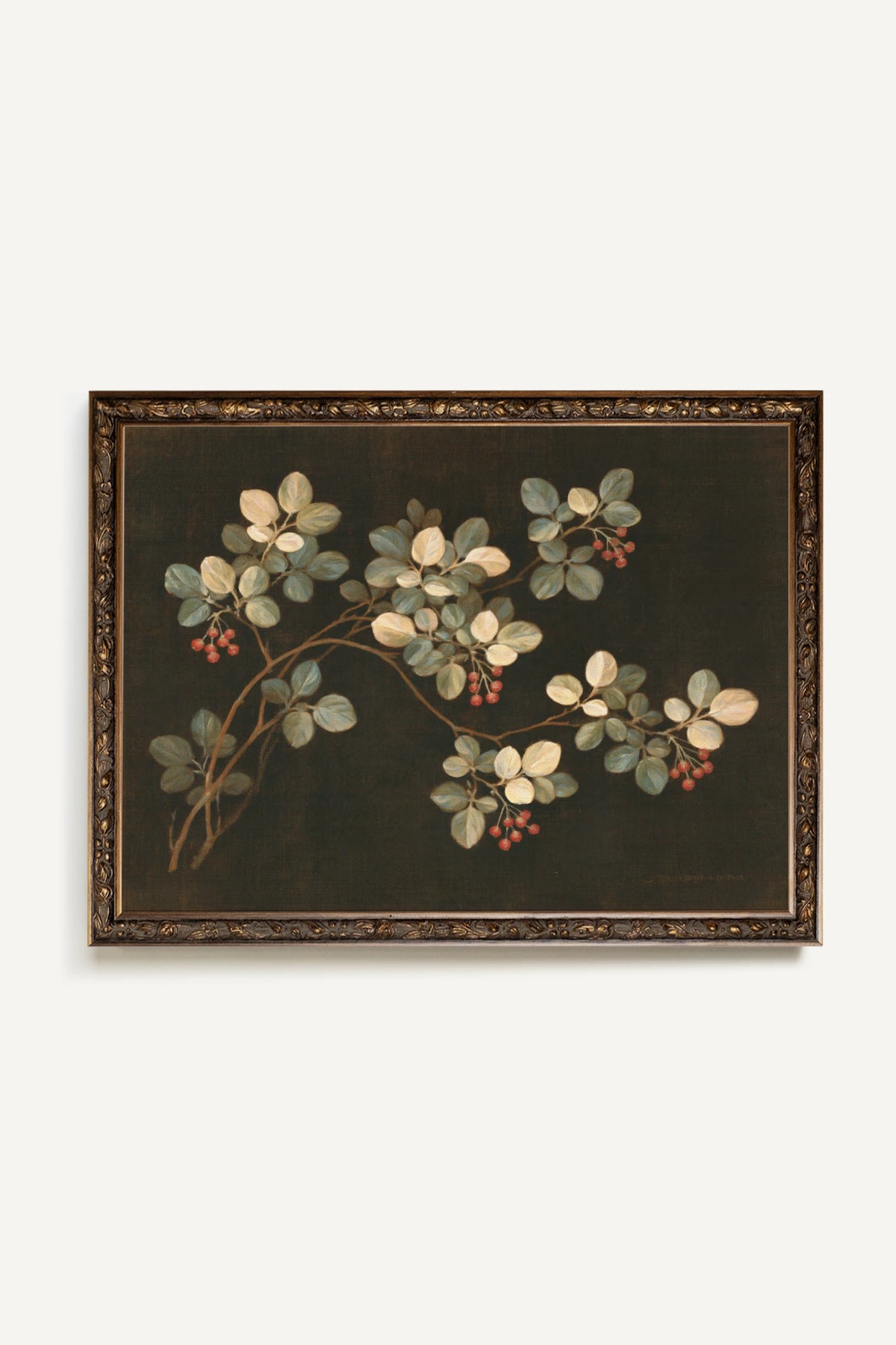 OLK_HLD_22, Oeuvre sur toile rigide, encadré Vintage Bronze