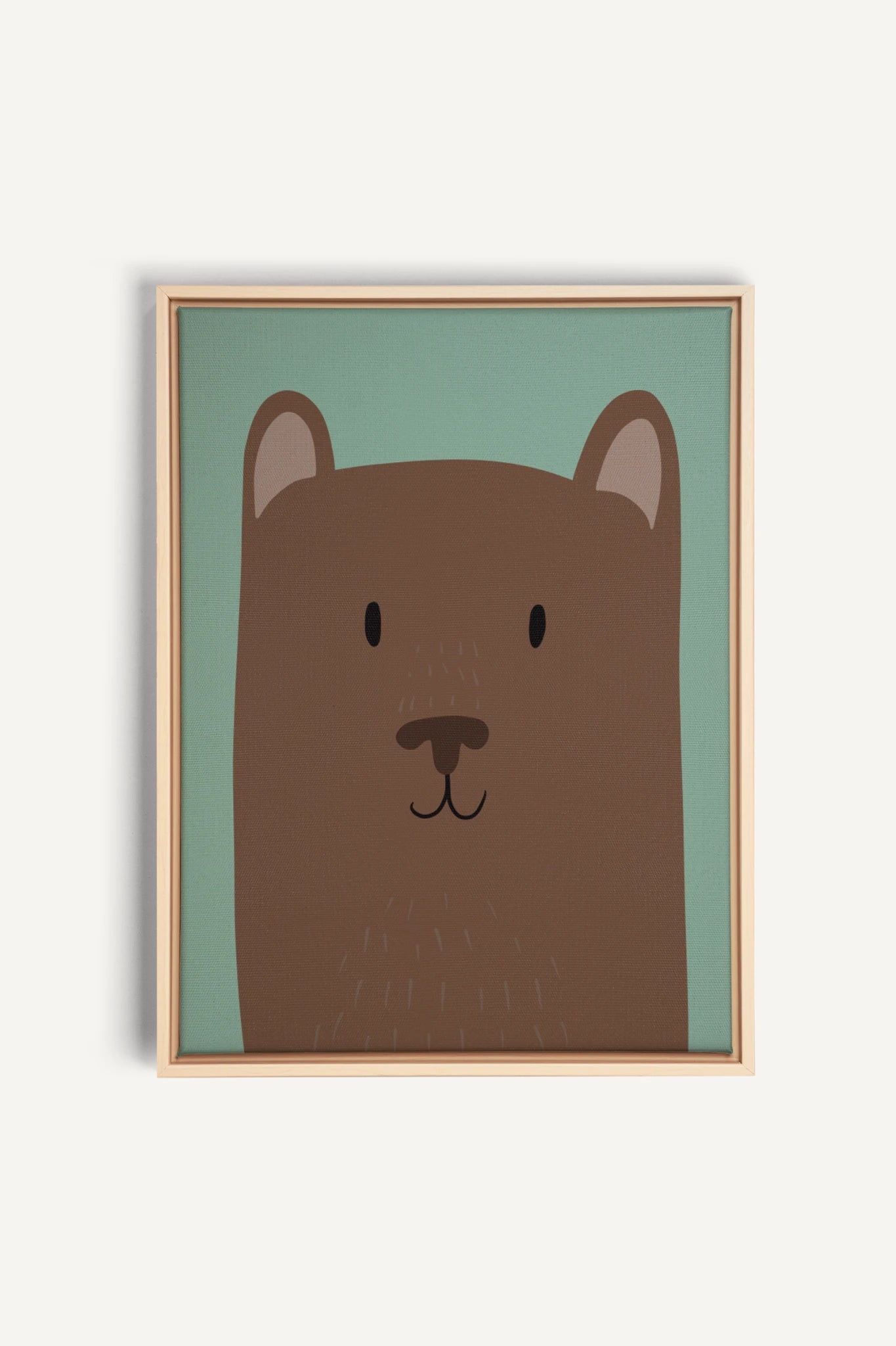 OURS, Artwork on stretched canvas, framed Natural Light