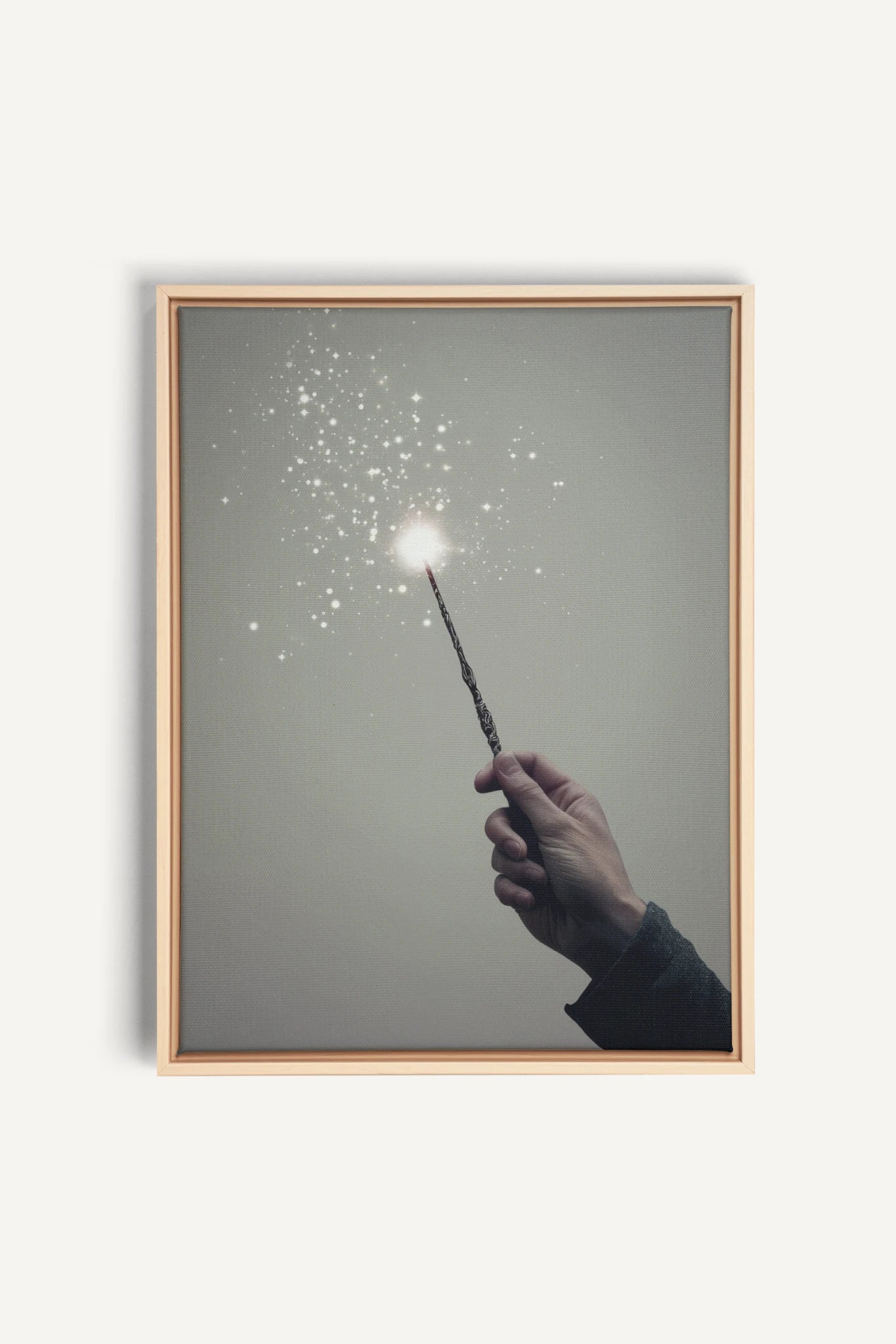 SPARK OF MAGIC, Oeuvre sur toile étirée, encadré Naturel Clair