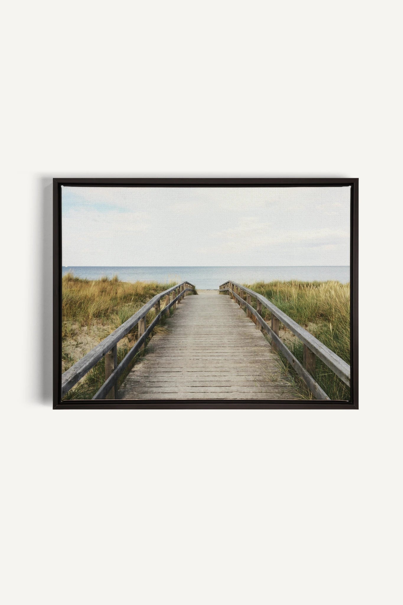 TO THE SEA, Oeuvre sur toile étirée, encadré Noir