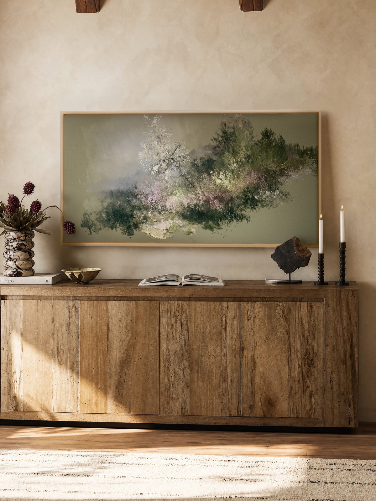 Comment harmoniser un tableau avec le mobilier : règles d’équilibre visuel
