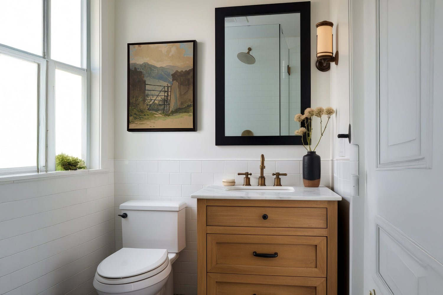 Au-dessus de la Toilette