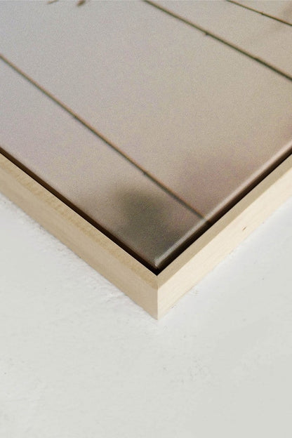 OLEKA CANVAS - AFTERNOON, Oeuvre sur toile étirée, encadré Naturel Clair