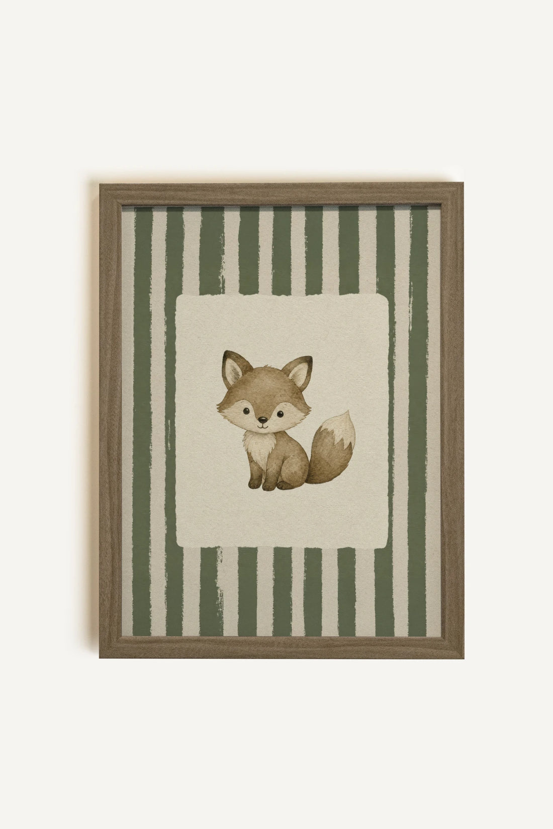 COMPAGNON DES BOIS, Oeuvre sur toile rigide, encadré brun chêne