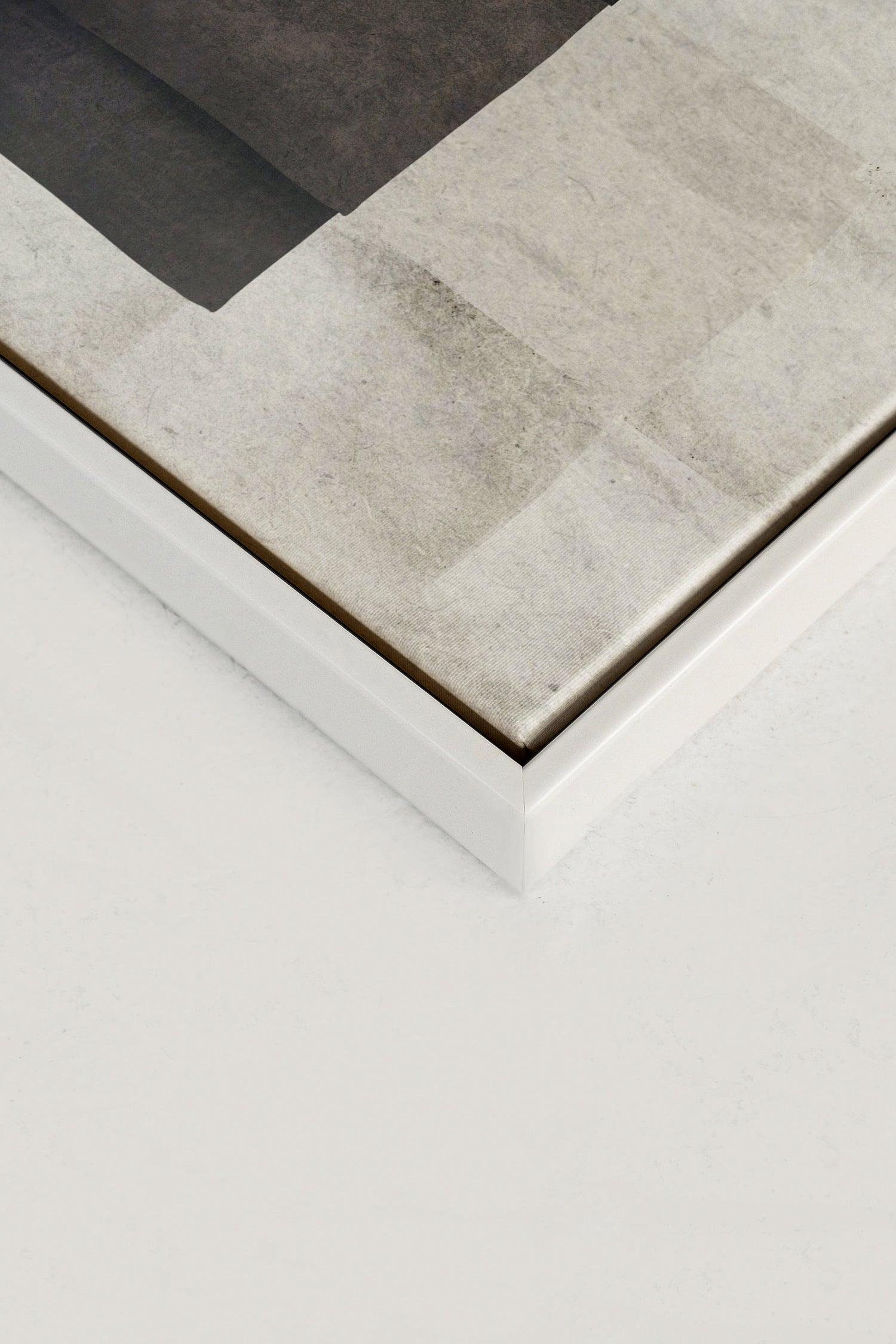 OLEKA CANVAS - GENESIS, Oeuvre sur toile étirée, encadré Blanc