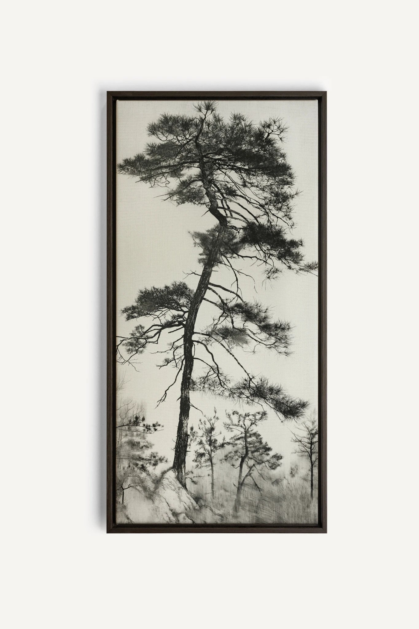 PIN SOLITAIRE, Artwork on stretched canvas, Black frame