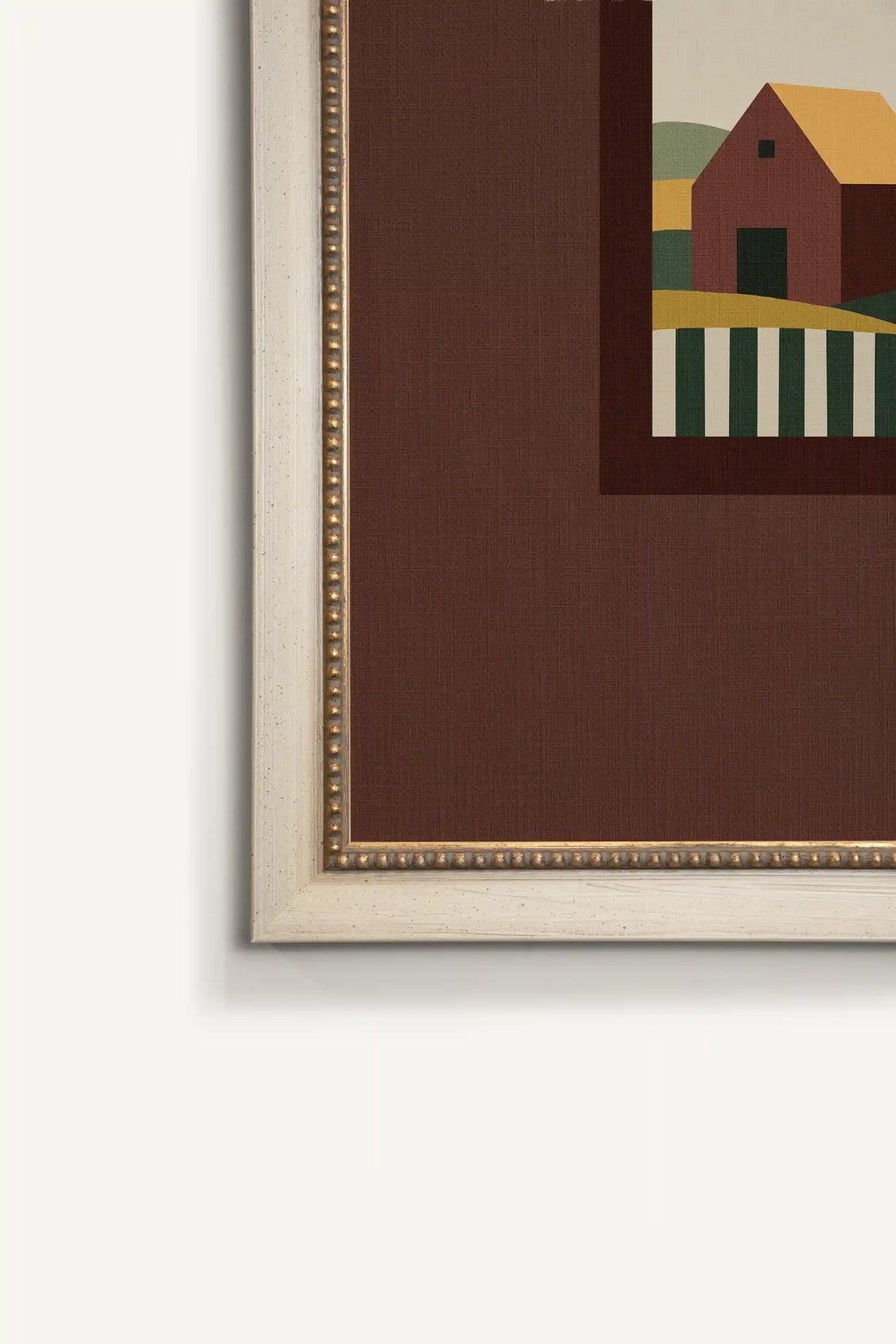 THE SAFE PLACE, Oeuvre sur toile rigide, encadré signature Atelier Dansereau