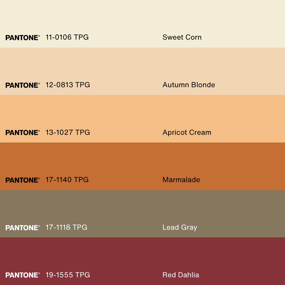 AUTUMN GARDEN, Oeuvre sur toile étirée, encadré Naturel Clair