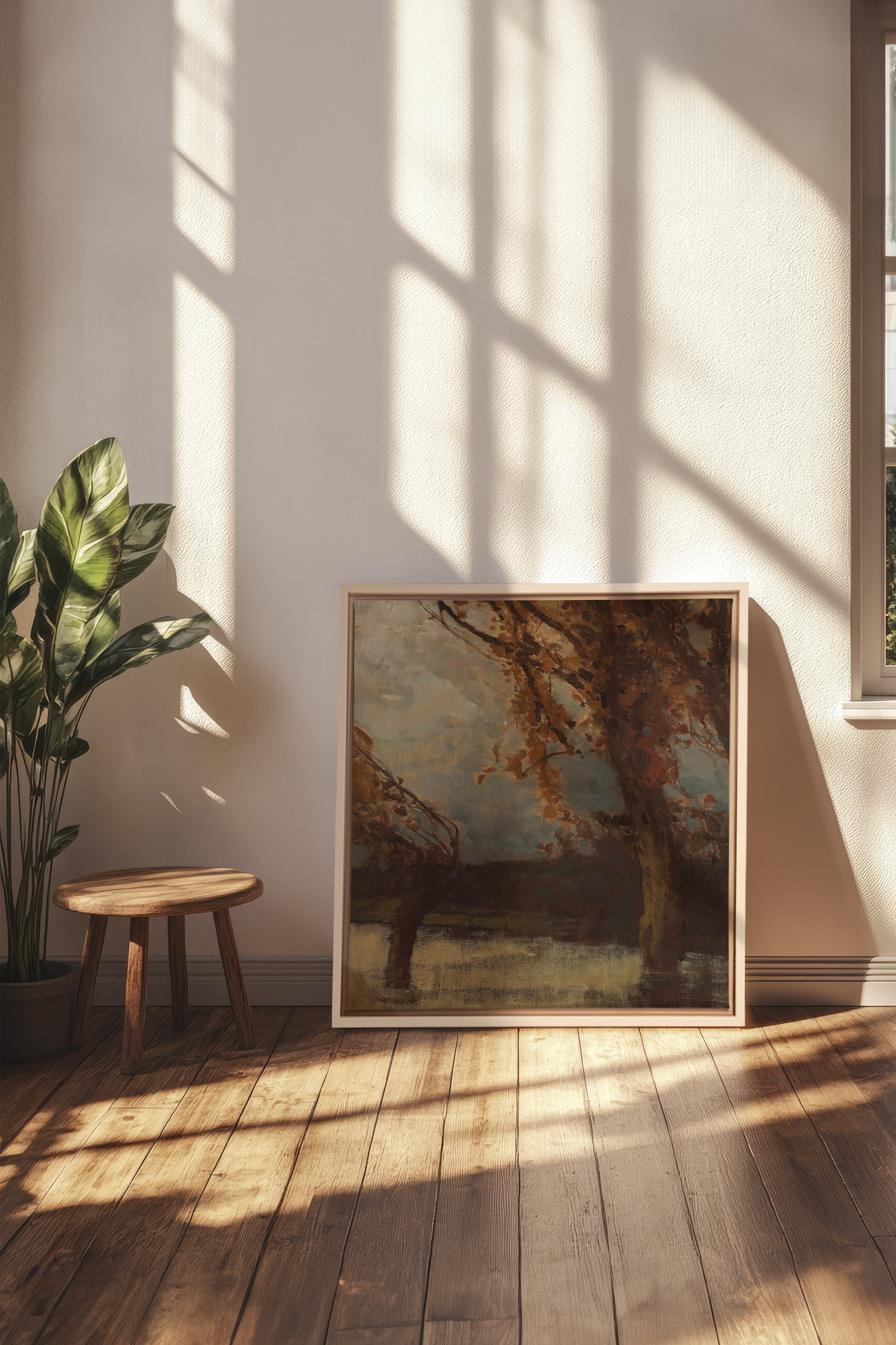 EQUINOX MIST, Oeuvre sur toile étirée