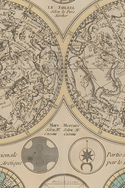 VOÛTE ANCIENNE, Artwork on rigid canvas, framed in Vintage Gold