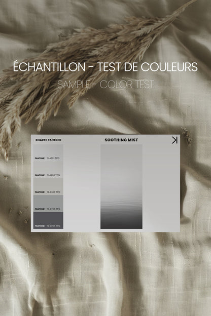 OLEKA CANVAS - SOOTHING MIST, Oeuvre sur toile étirée, encadré Naturel Clair