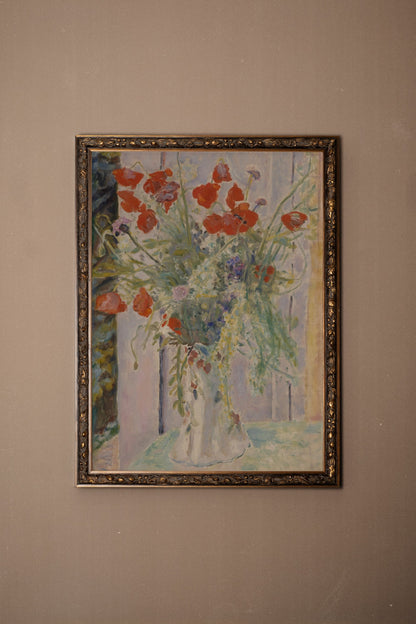 ÉCLATS DE PRINTEMPS, Oeuvre sur toile rigide, encadré Vintage Bronze