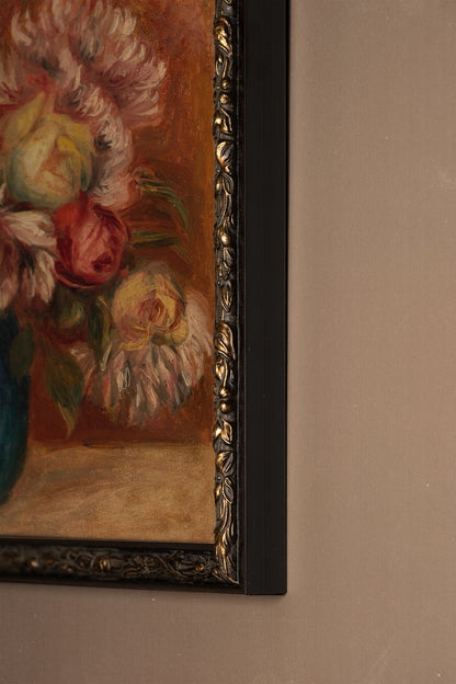 BOUQUET DE LUMIÈRE, Oeuvre sur toile rigide, encadré Vintage Bronze