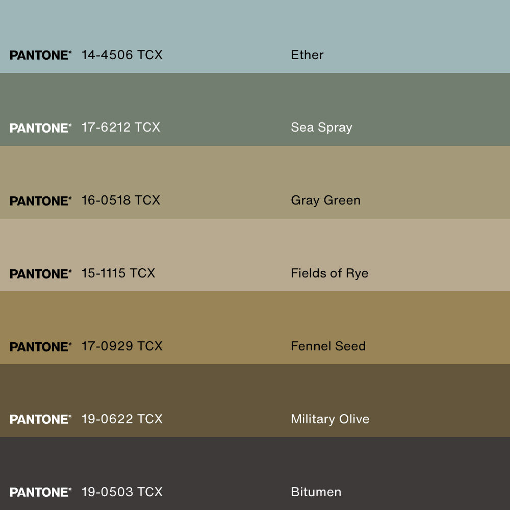 TRIO DES SAISONS DOUCES, 3 Oeuvres sur toile étirée, encadré Naturel Clair