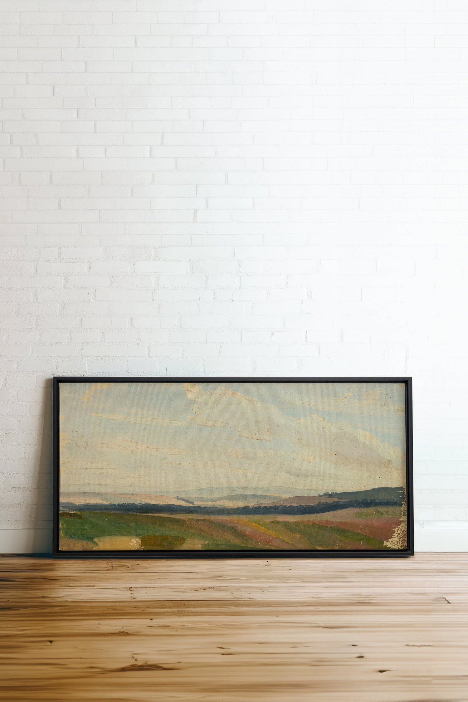 OLEKA CANVAS - DREAMLIGHT, Oeuvre sur toile étirée, encadré Noir