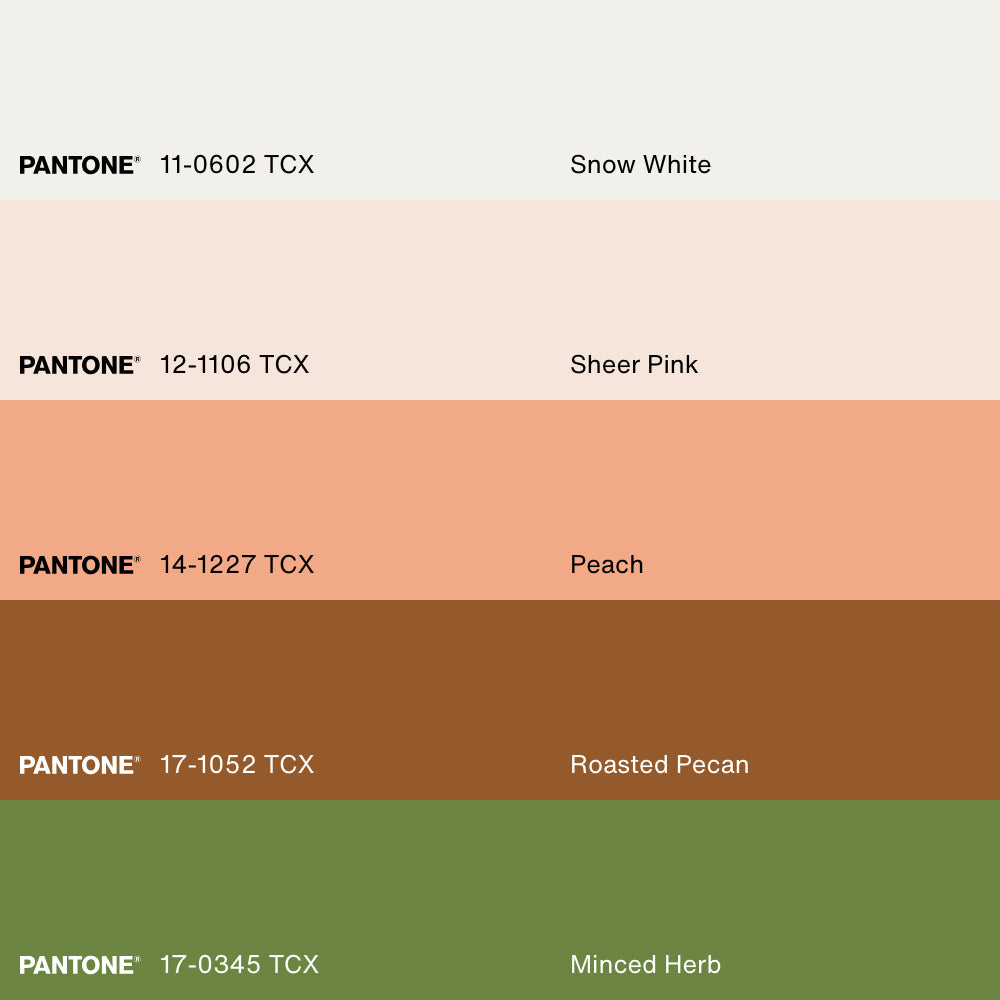 PEACH, Artwork on stretched canvas, framed Natural Light