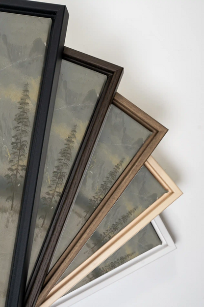 NORTHERN VEIL, Oeuvre sur toile étirée, encadré Noir