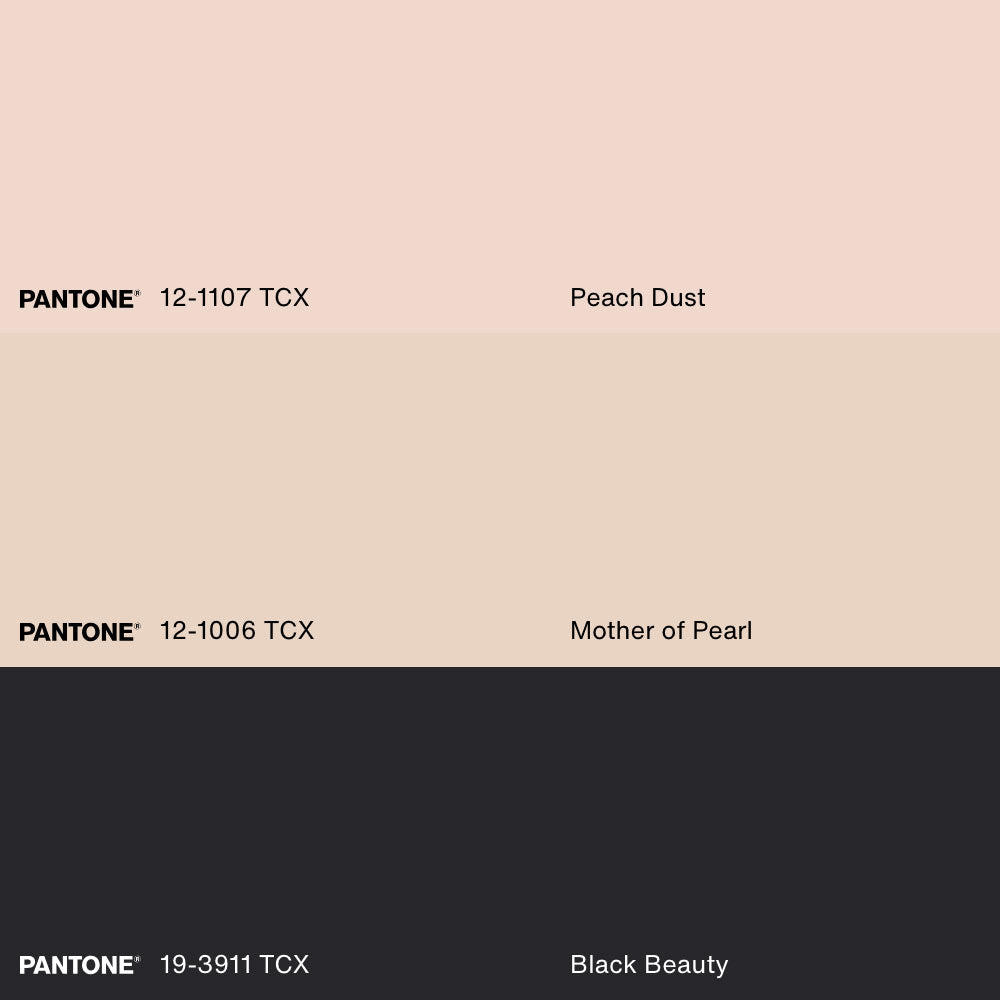 LUXE TRIO, 3 Artworks on stretched canvas, framed Natural Light