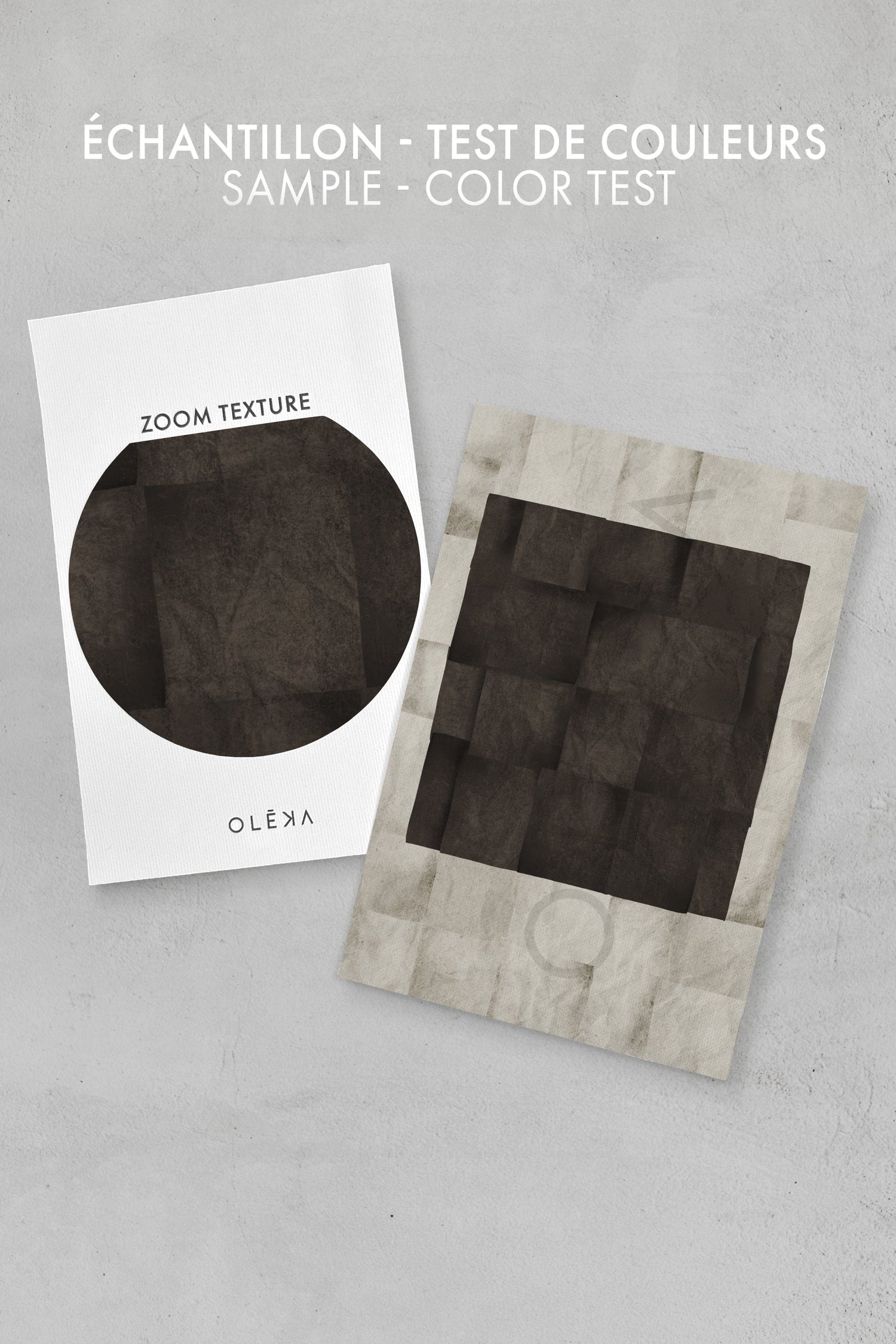 OLEKA CANVAS - GENESIS, Oeuvre sur toile étirée, encadré Naturel Clair