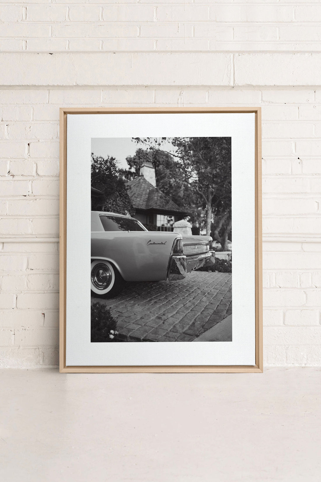 OLEKA CANVAS - CONTINENTAL CHARM, Oeuvre sur toile étirée, encadré Naturel Clair