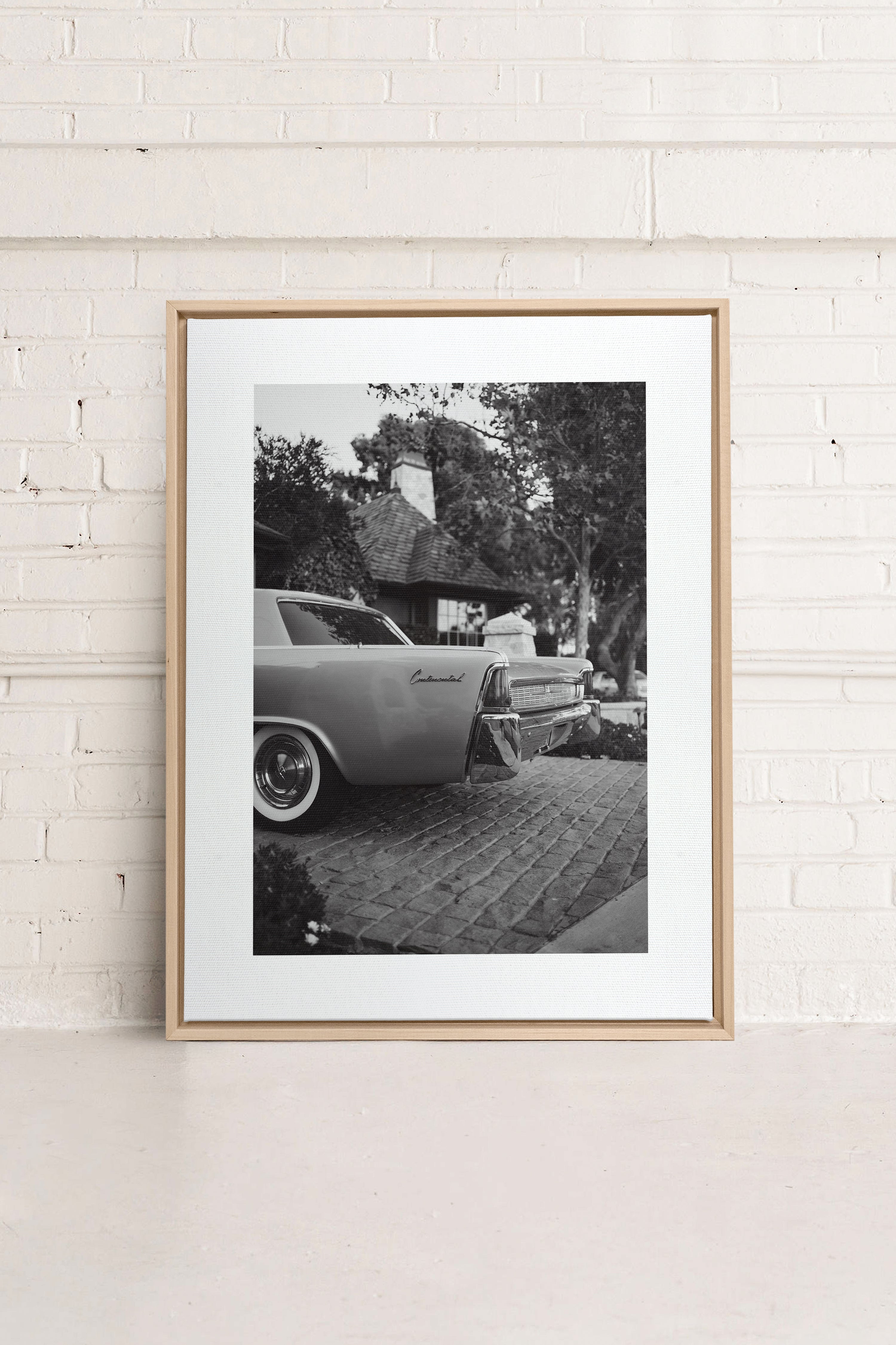 OLEKA CANVAS - CONTINENTAL CHARM, Oeuvre sur toile étirée, encadré Naturel Clair