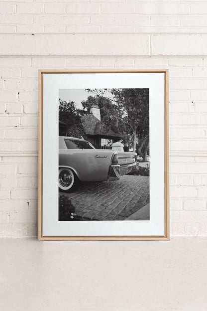 OLEKA CANVAS - CONTINENTAL CHARM, Oeuvre sur toile étirée, encadré Naturel Clair