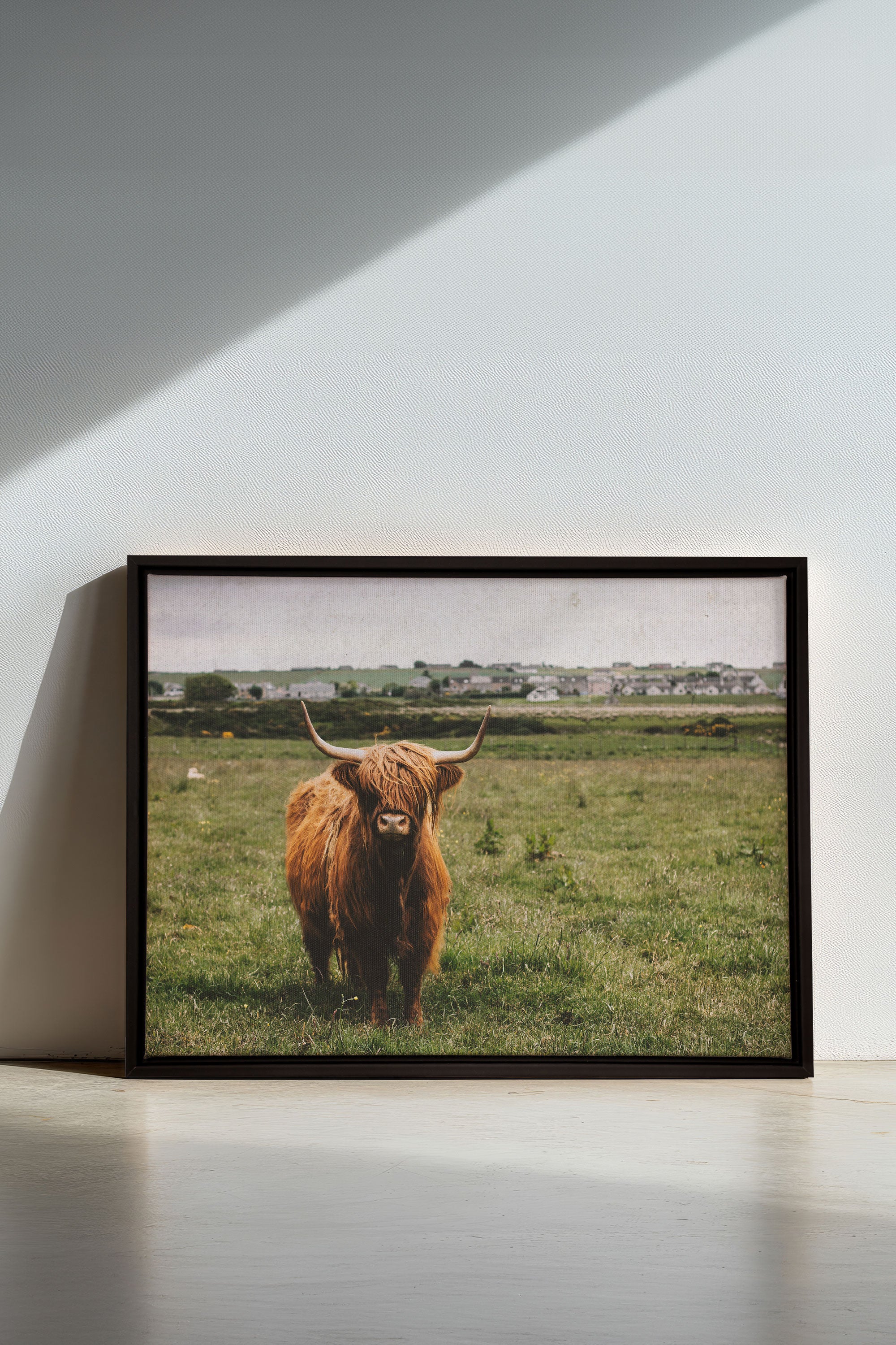 RUSTIC LEGEND, Oeuvre sur toile étirée, encadré Noir