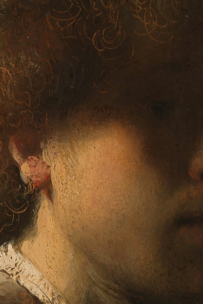 MURMURE DE LUMIÈRE, Artwork on rigid canvas, framed in Vintage Bronze