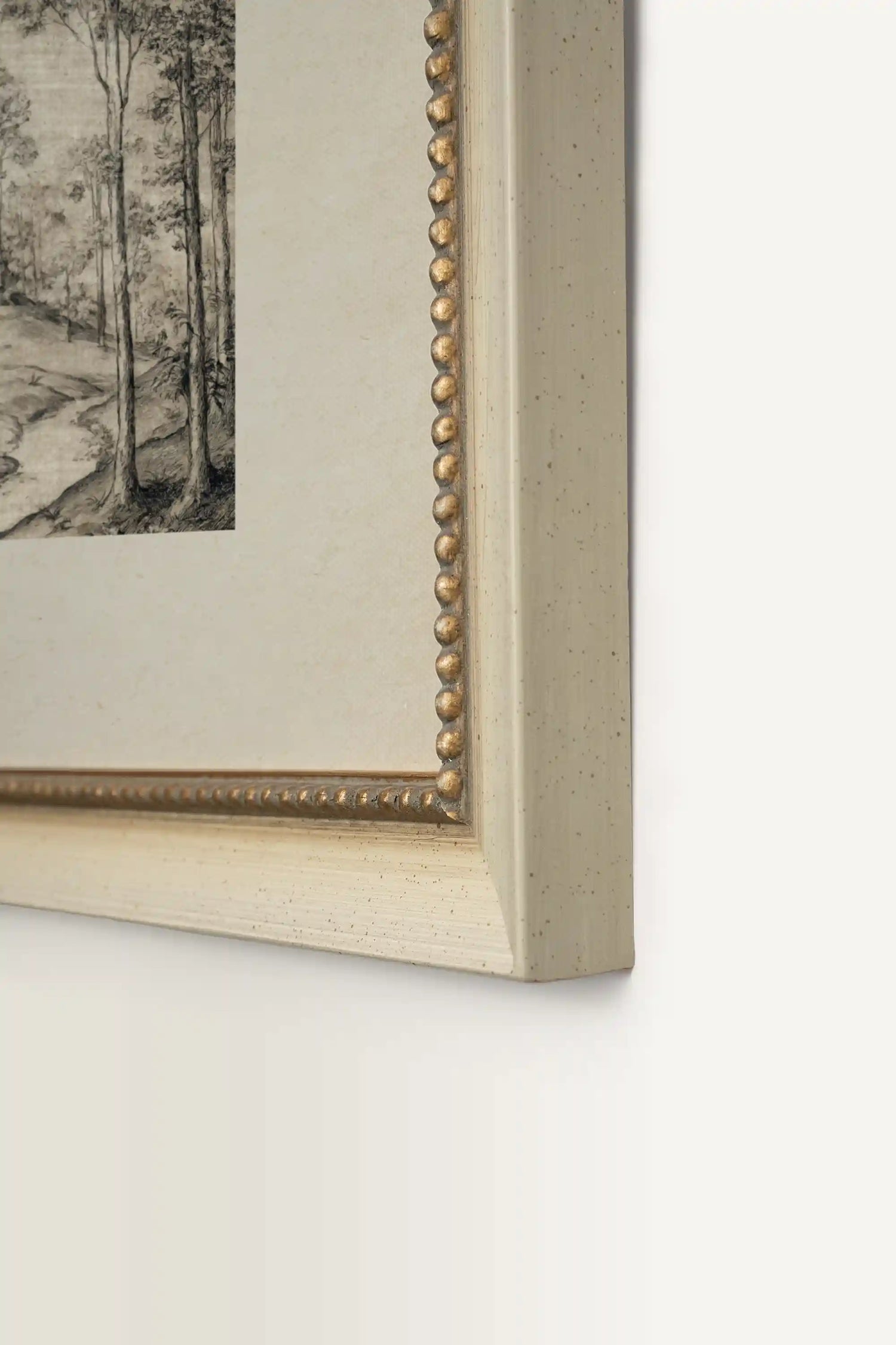 OLD WOODLAND, Work on canvas, framed signature Atelier Dansereau