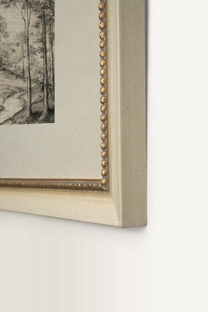 OLD WOODLAND, Work on canvas, framed signature Atelier Dansereau
