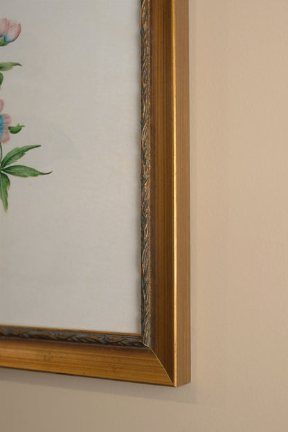 SOUFFLE PASTEL, Artwork on rigid canvas, framed in Vintage Gold