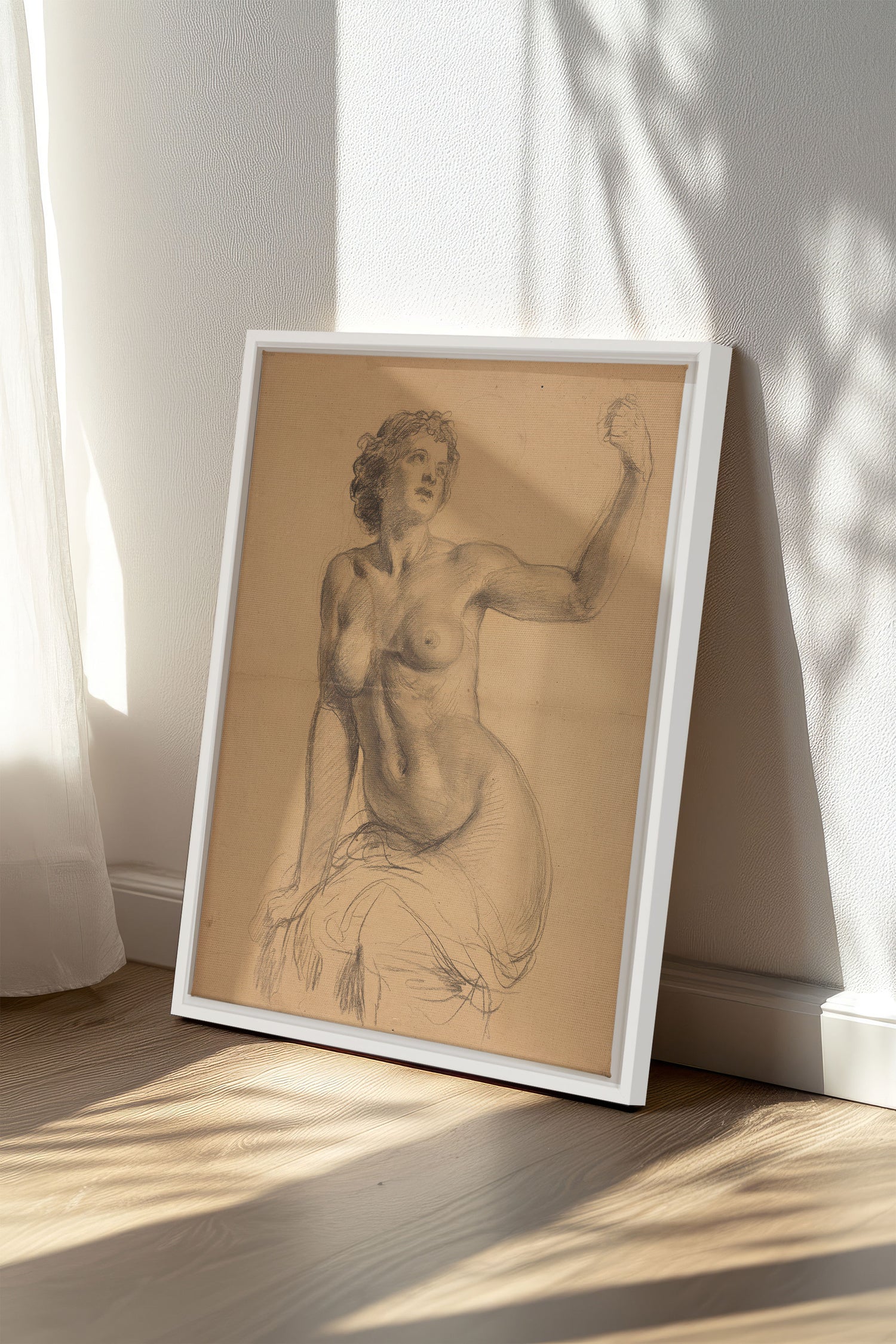 TIMELESS MUSE, Oeuvre sur toile étirée, encadré Blanc